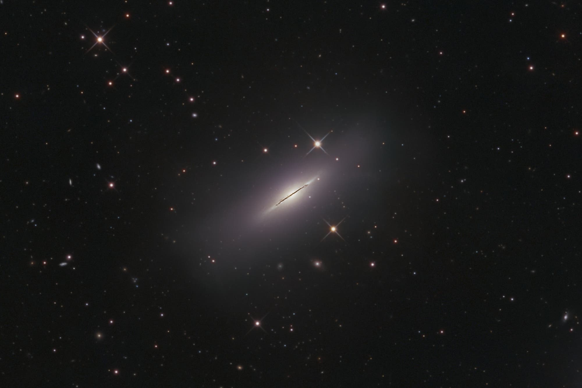 Die Spindelgalaxie Messier 102