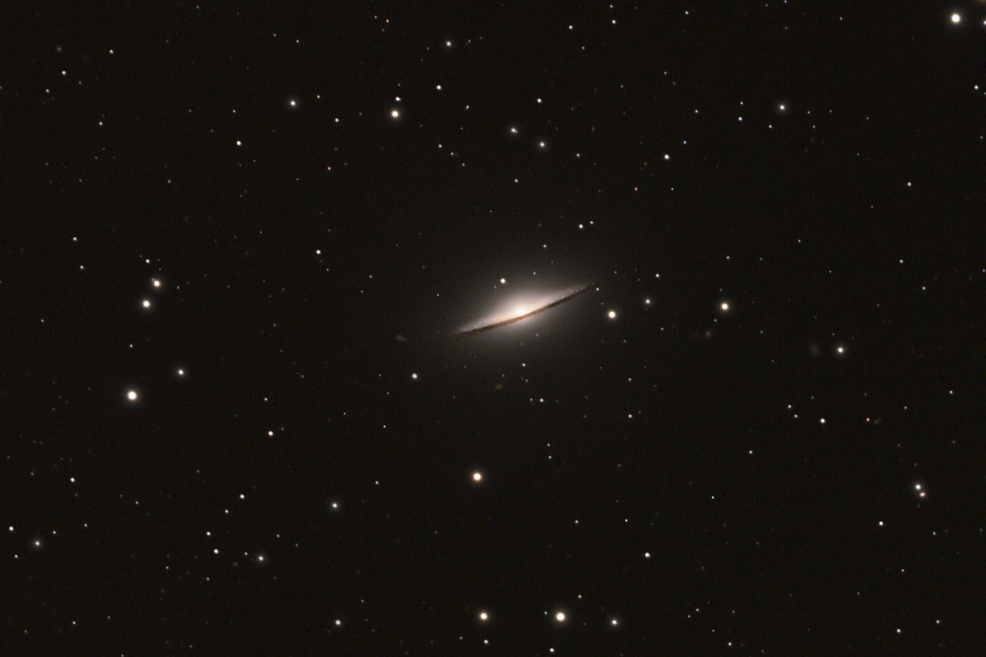 Die Sombrero-Galaxie M 104