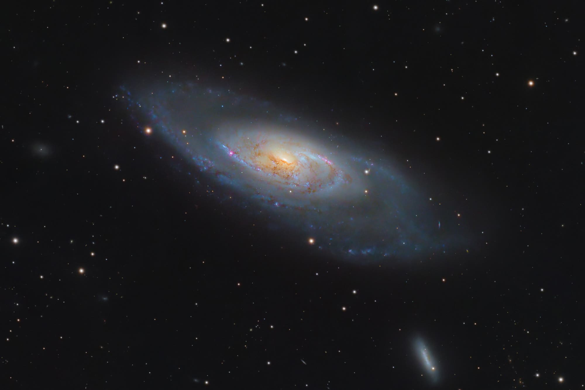 Balkenspiralgalaxie M 106