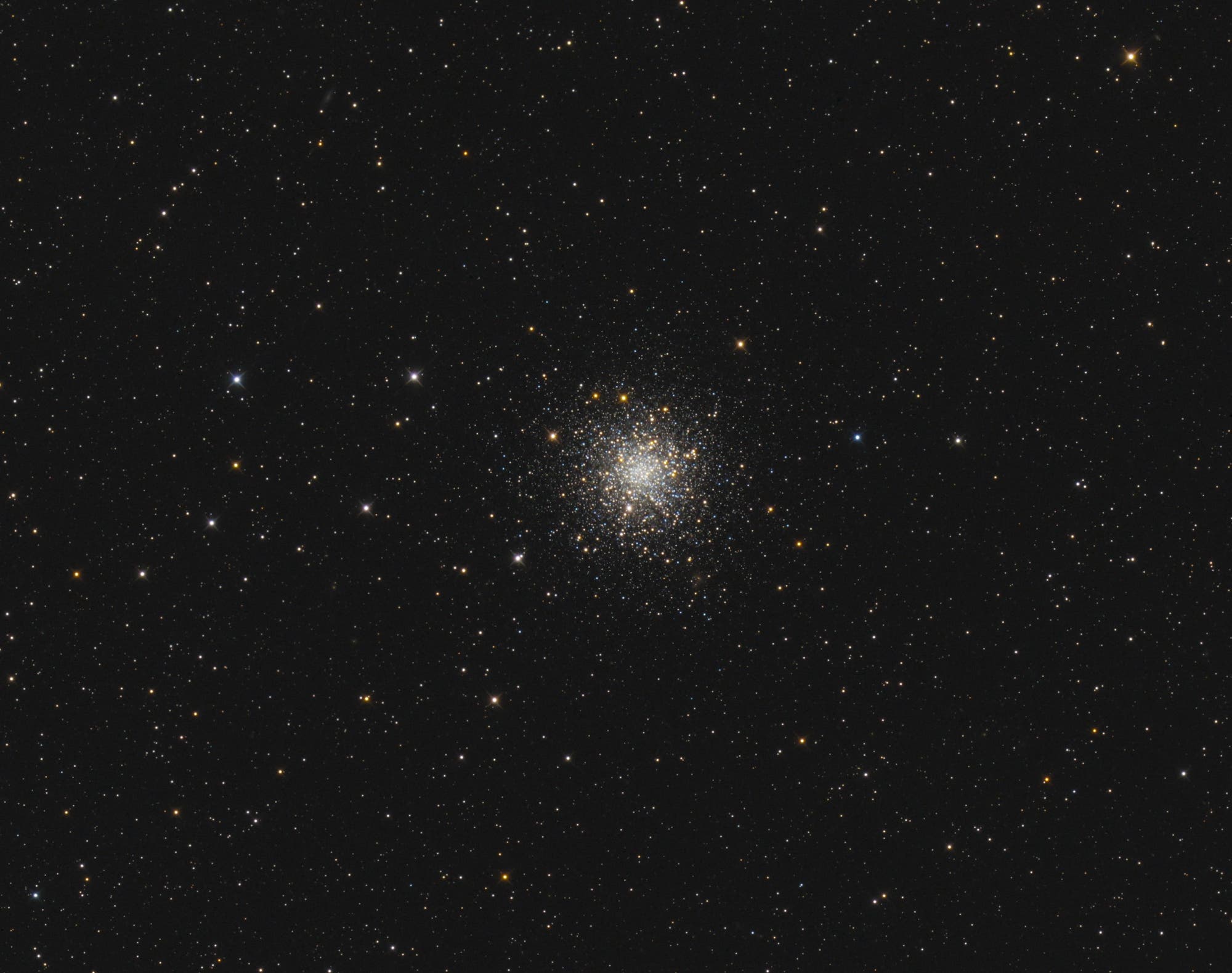 Kugelsternhaufen M 12 (Ausschnitt)