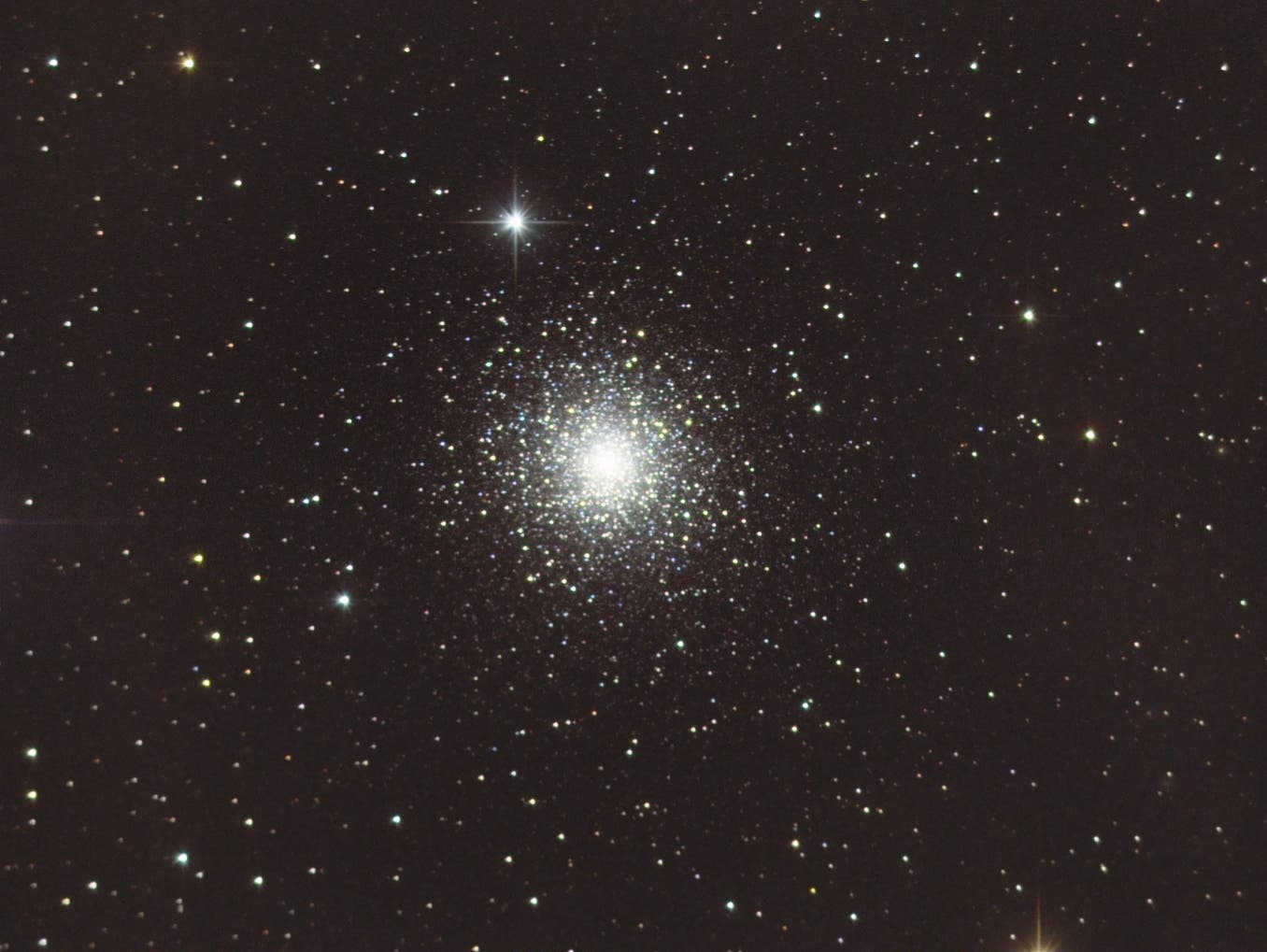 Messier 15 - Suche nach Pease 1