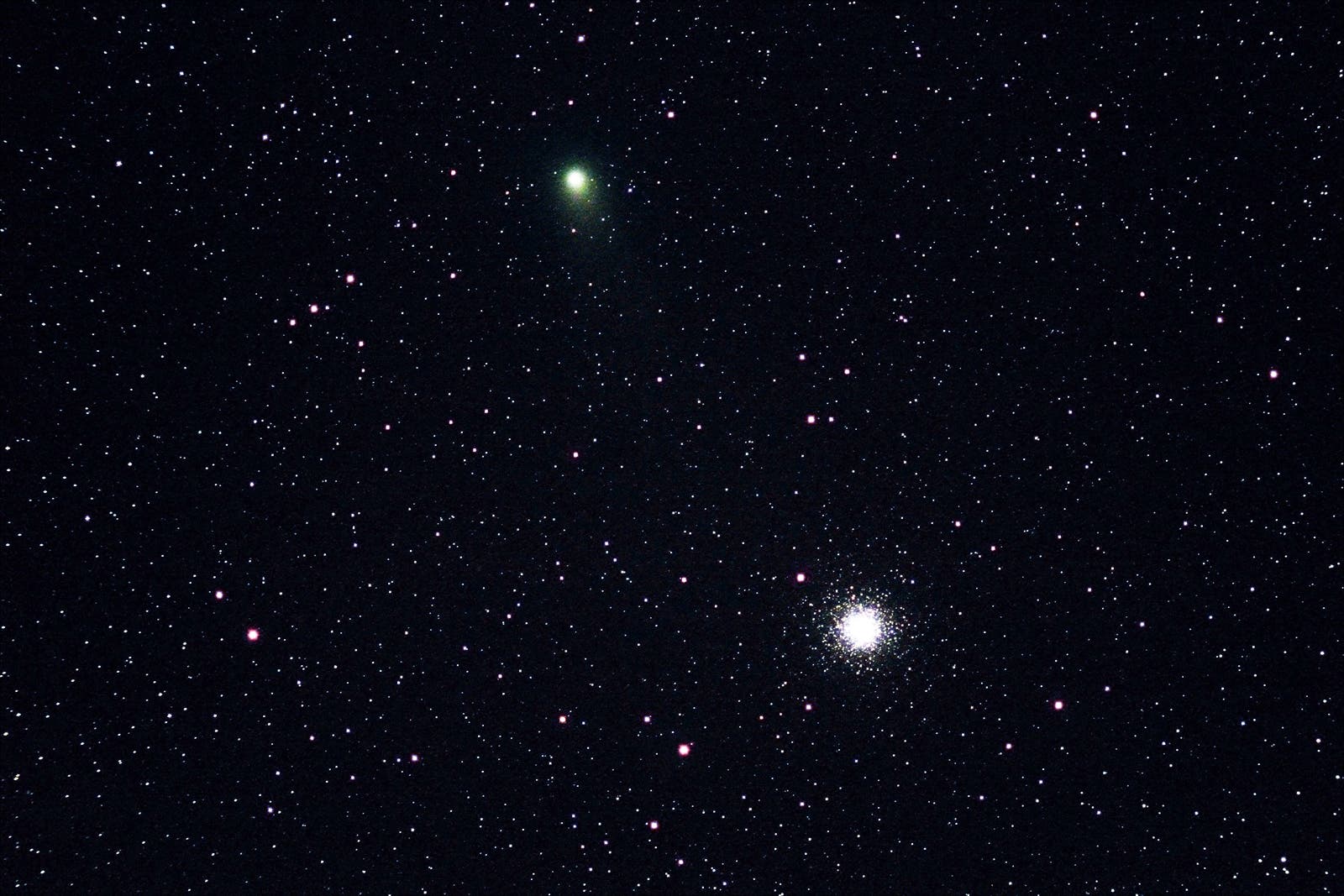 Komet Garradd bei M 15