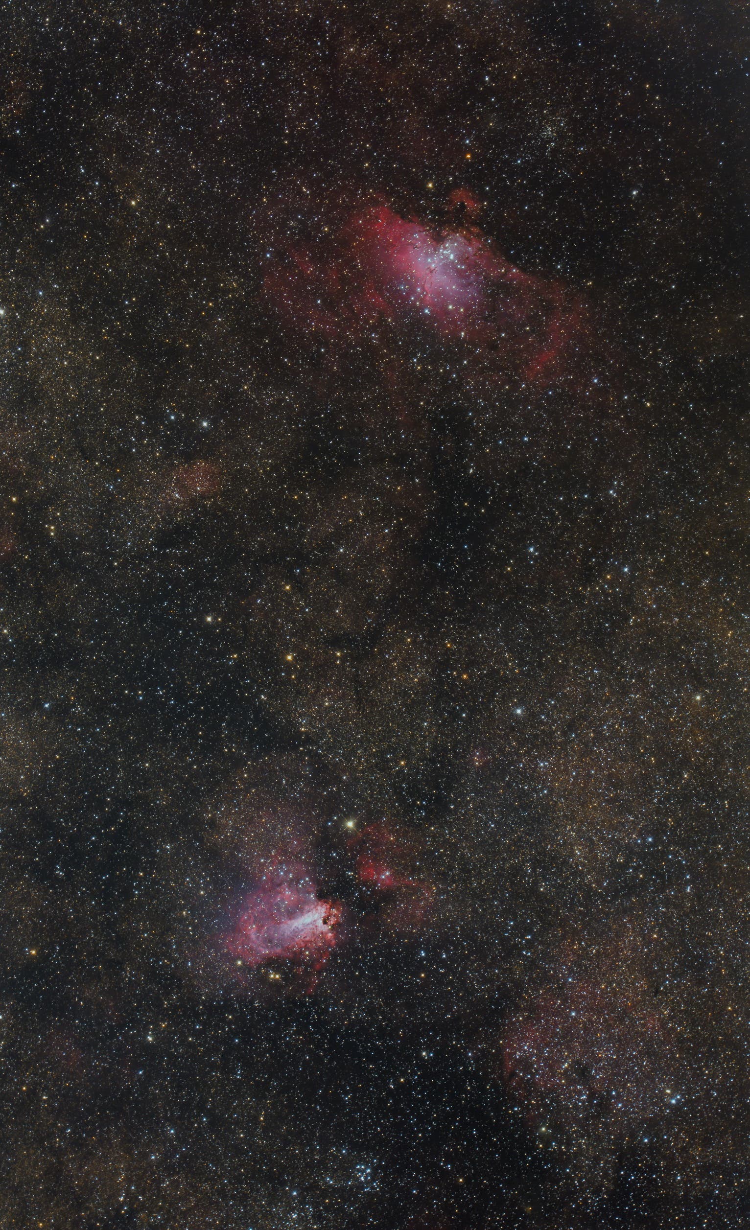 Messier 16 und 17