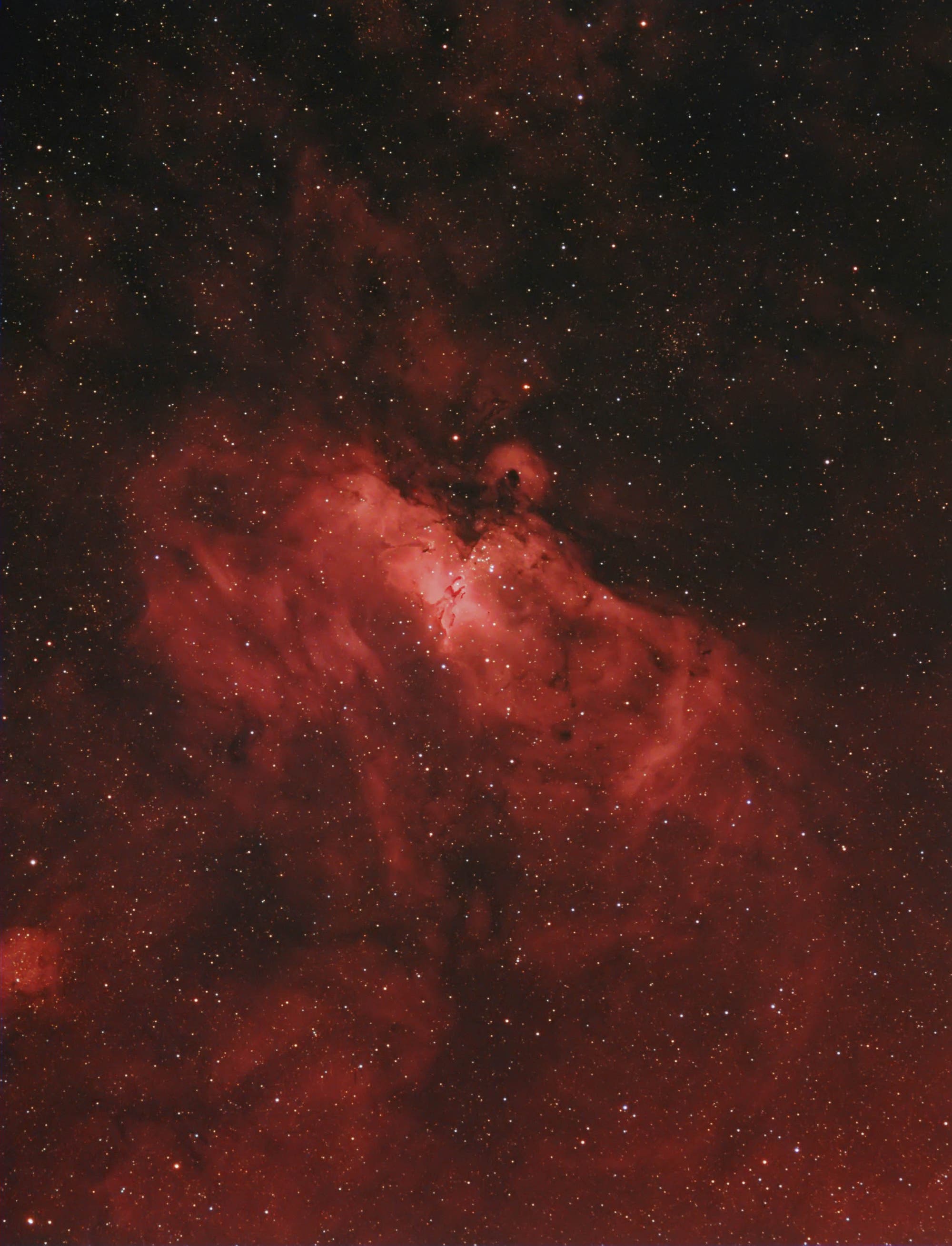 Messier 16, der Adlernebel