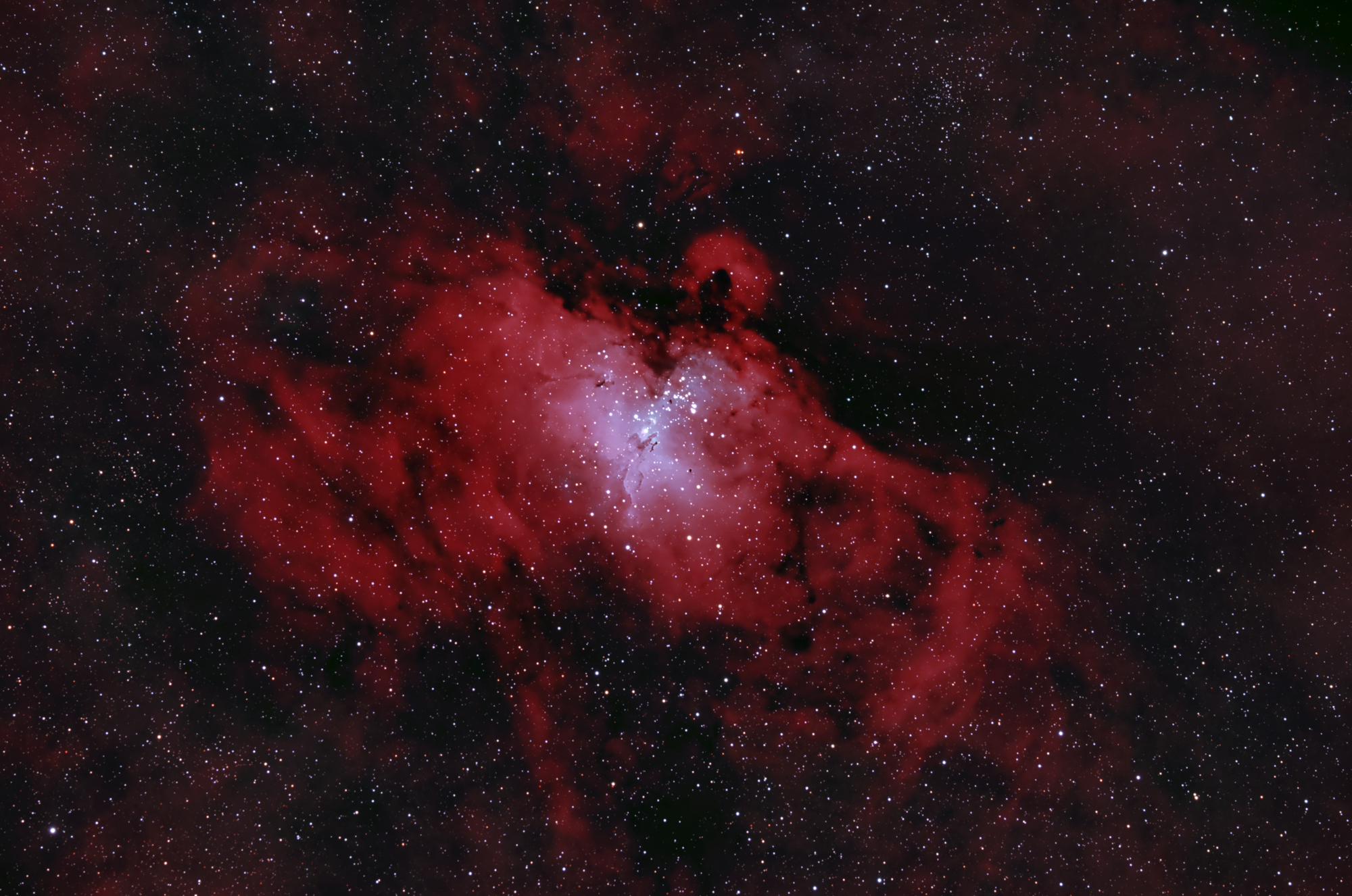 M 16 und NGC 6611 - Der Adler und sein Nest