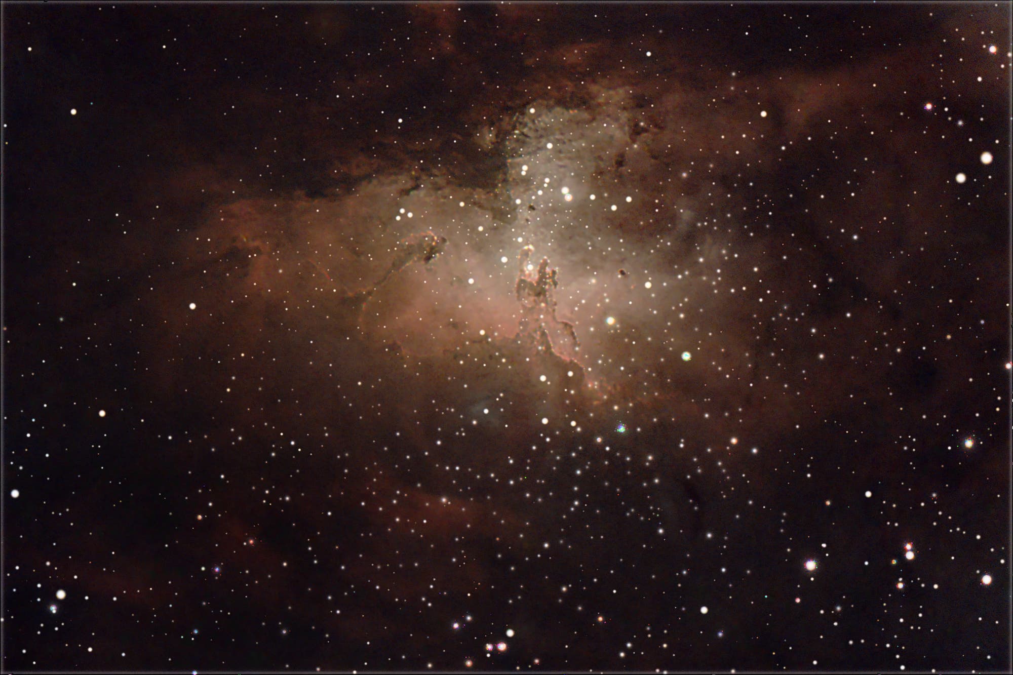 Säulen der Schöpfung: Der Adlernebel Messier 16