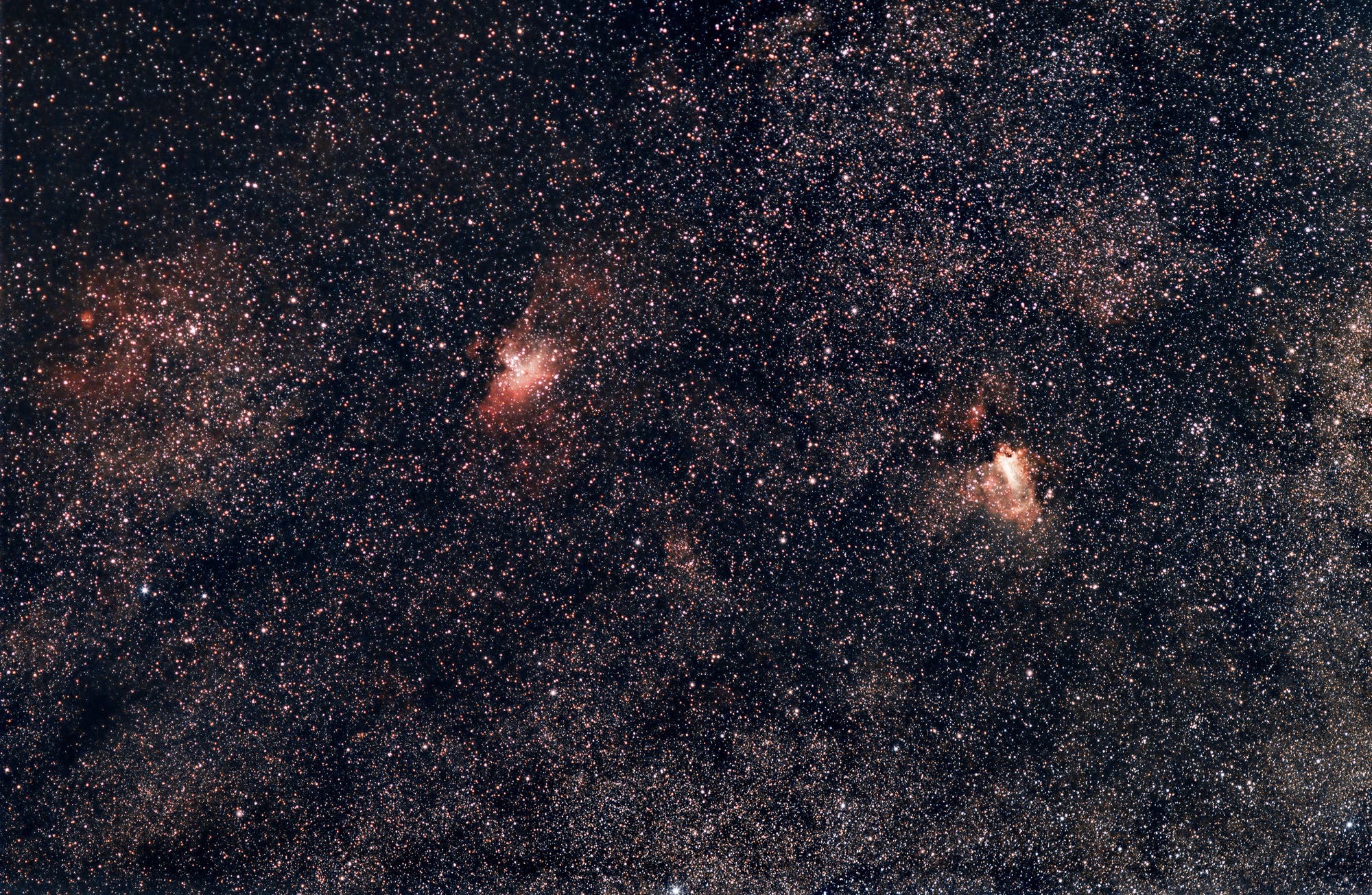 Messier 16 & Messier 17