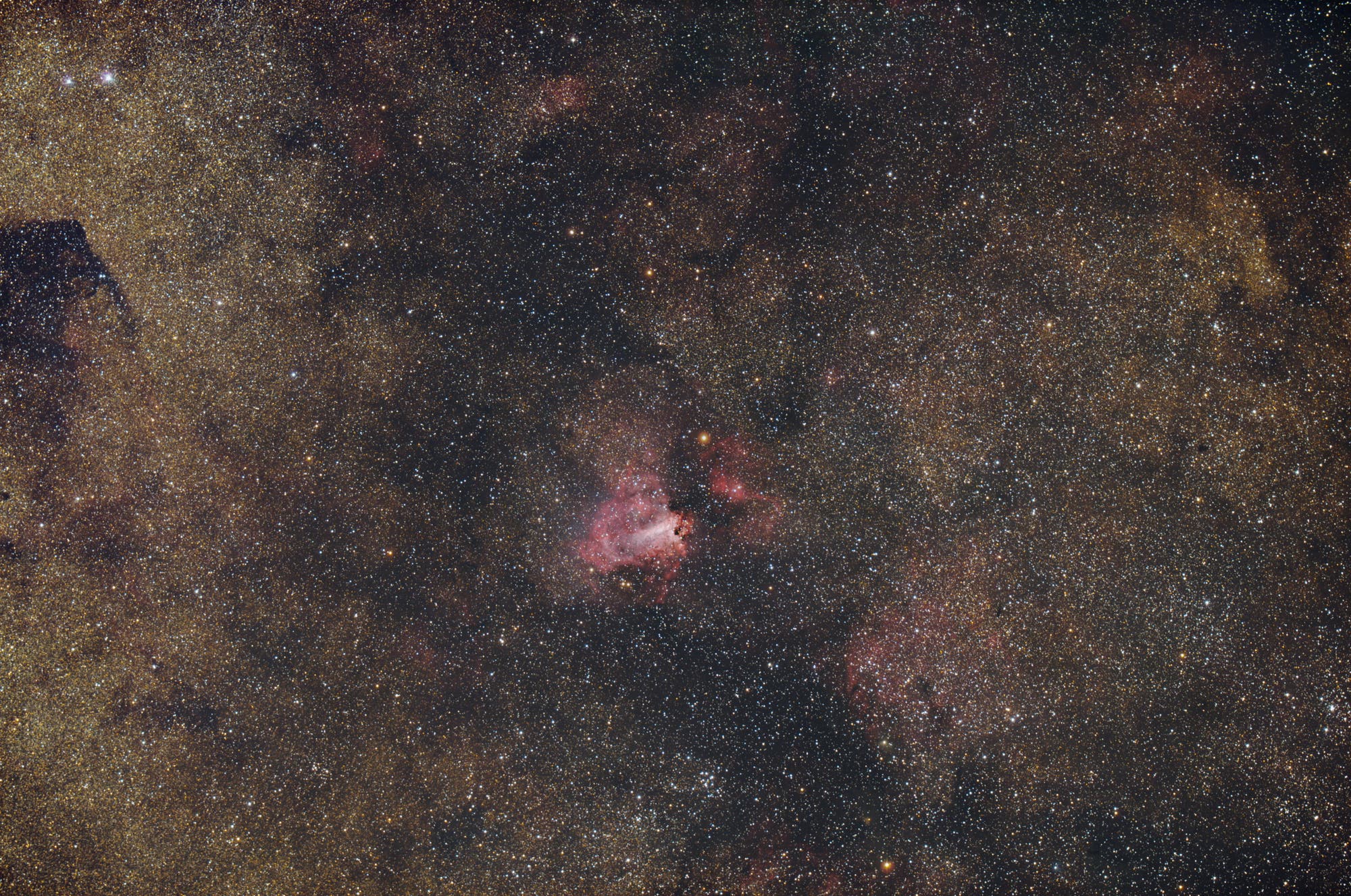Messier 17 im Widefield