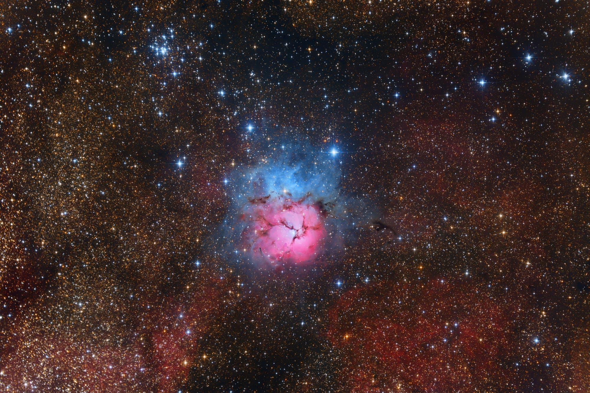 Trifid-Nebel Messier 20