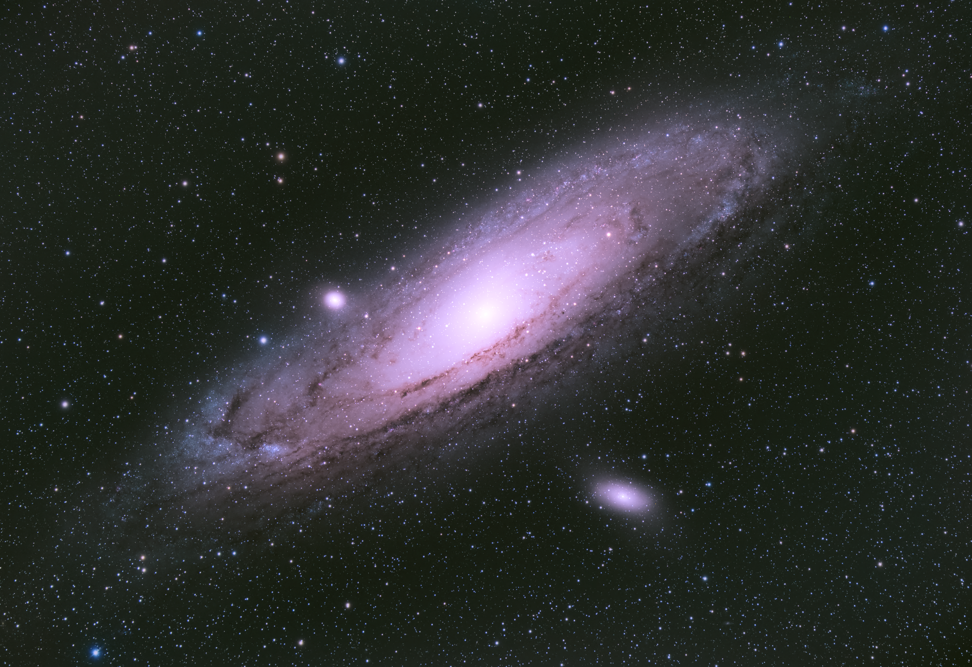 Messier 31 - Andromedas faszinierender Nebel