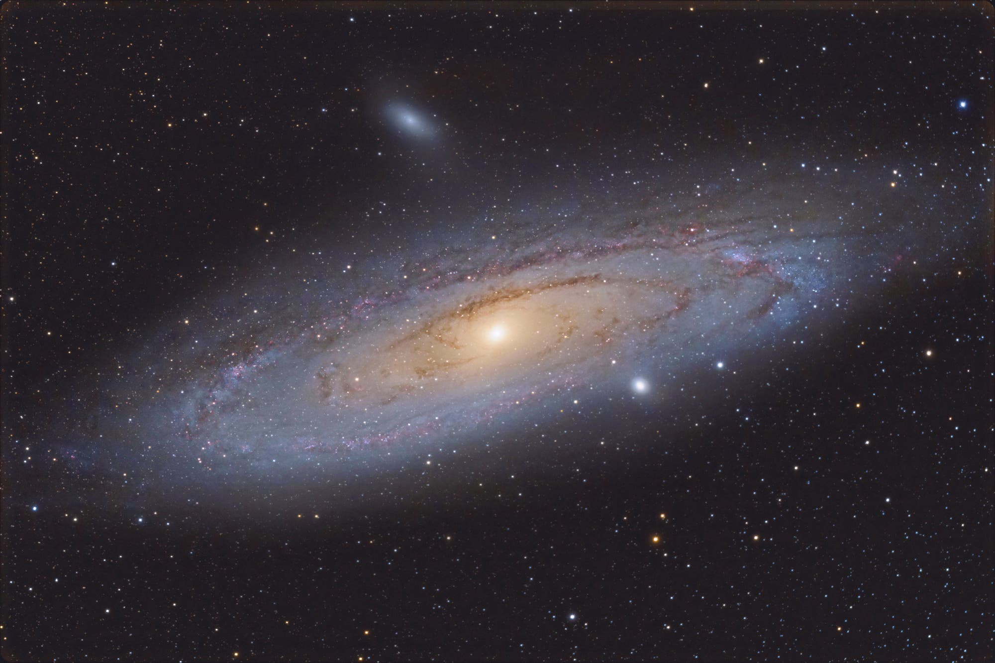 Andromedagalaxie M31 (HaRGB)