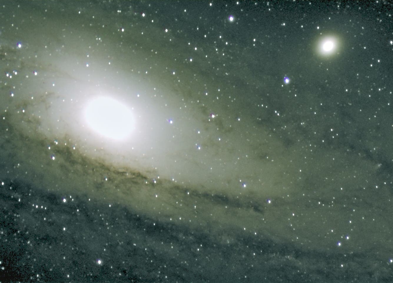 Andromedanebel M 31 und M 32