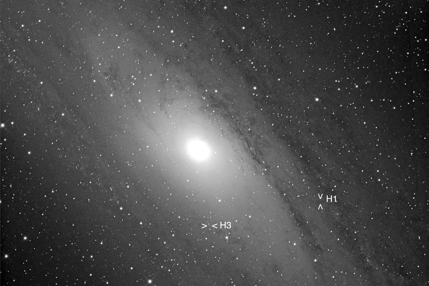 M 31 Entfernungsbestimmung mittels Cepheiden (1)