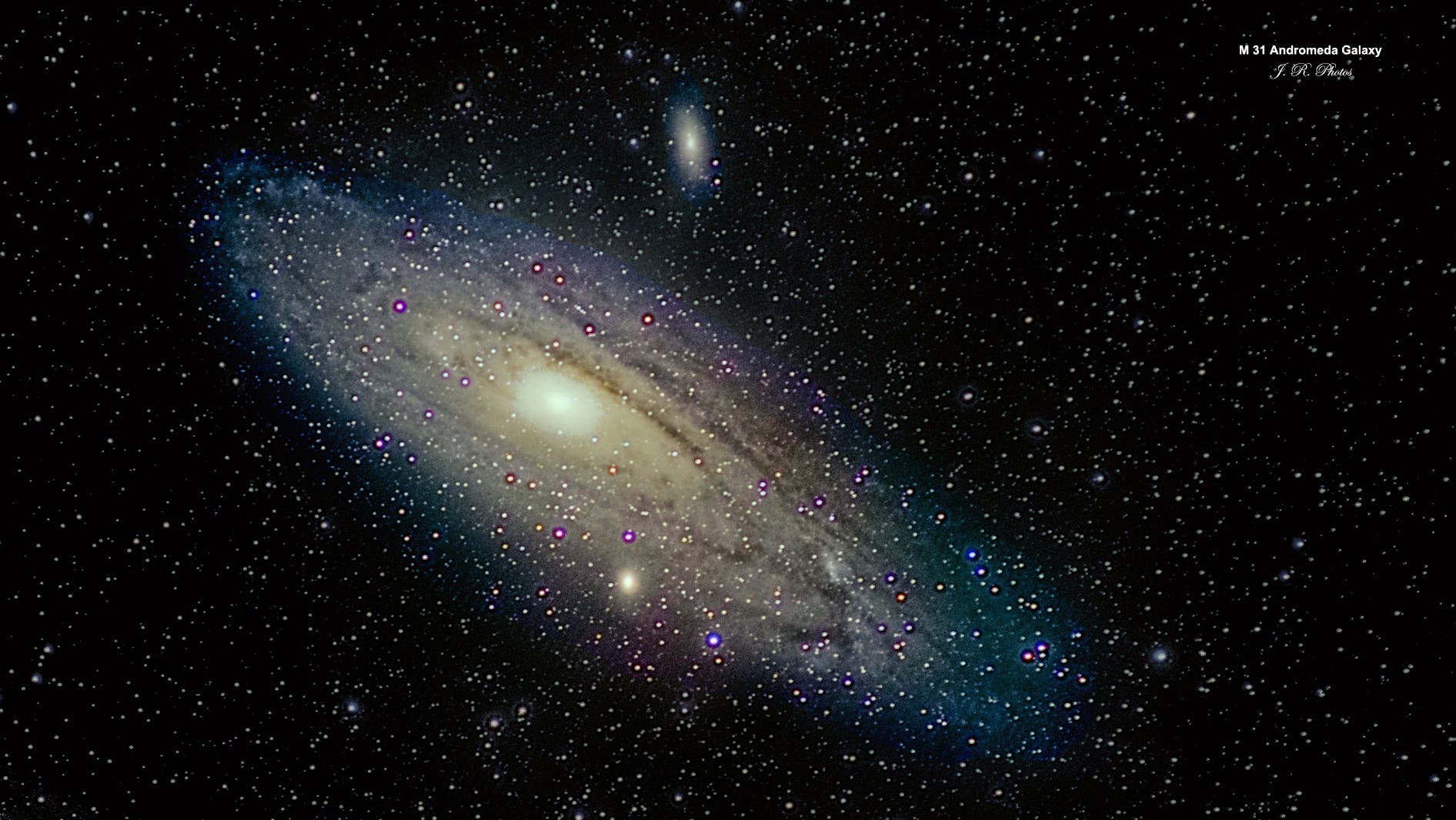 Messier 31 Andromeda-Galaxie (groß)