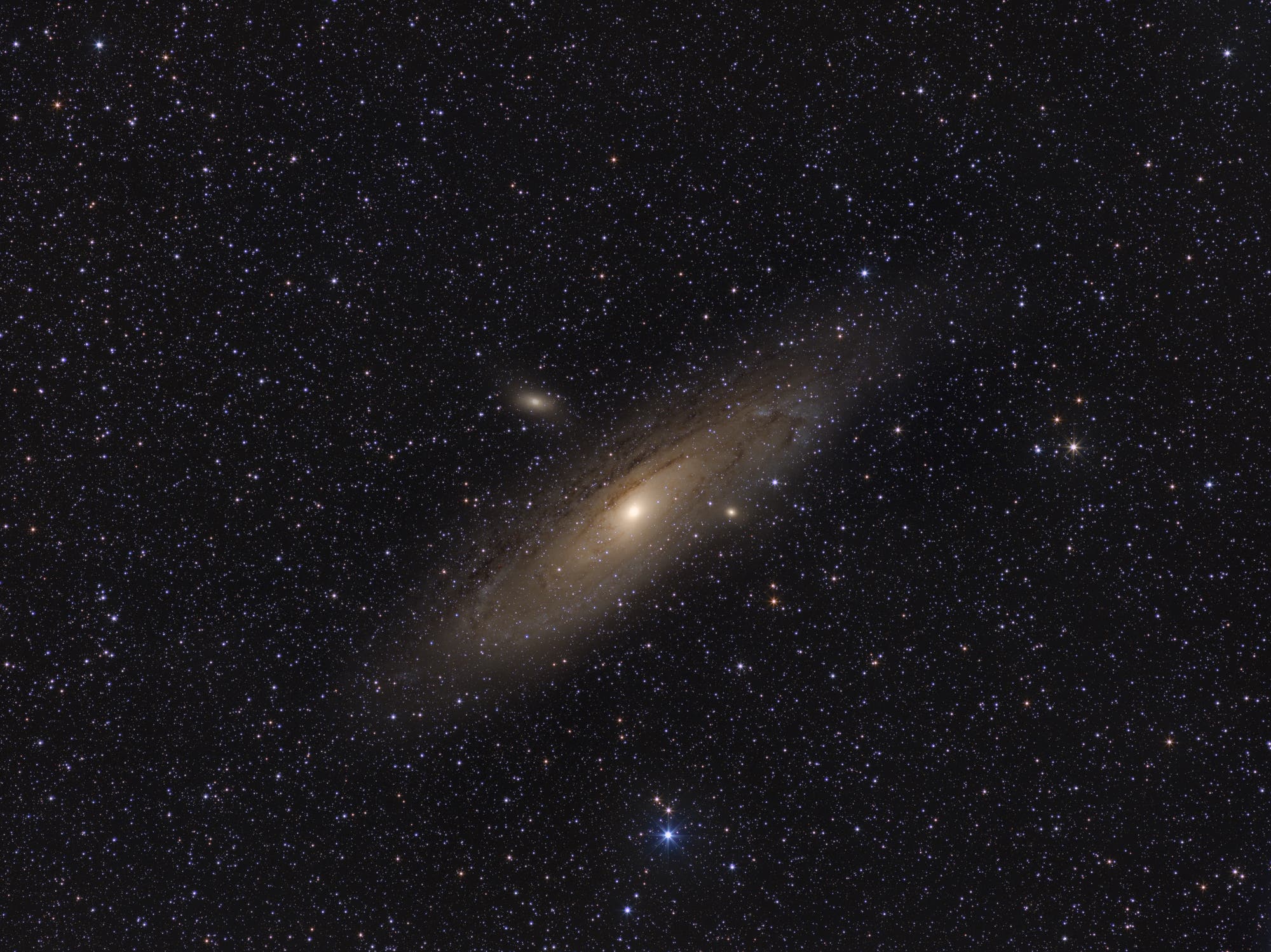 M31  die Andromedagalaxie