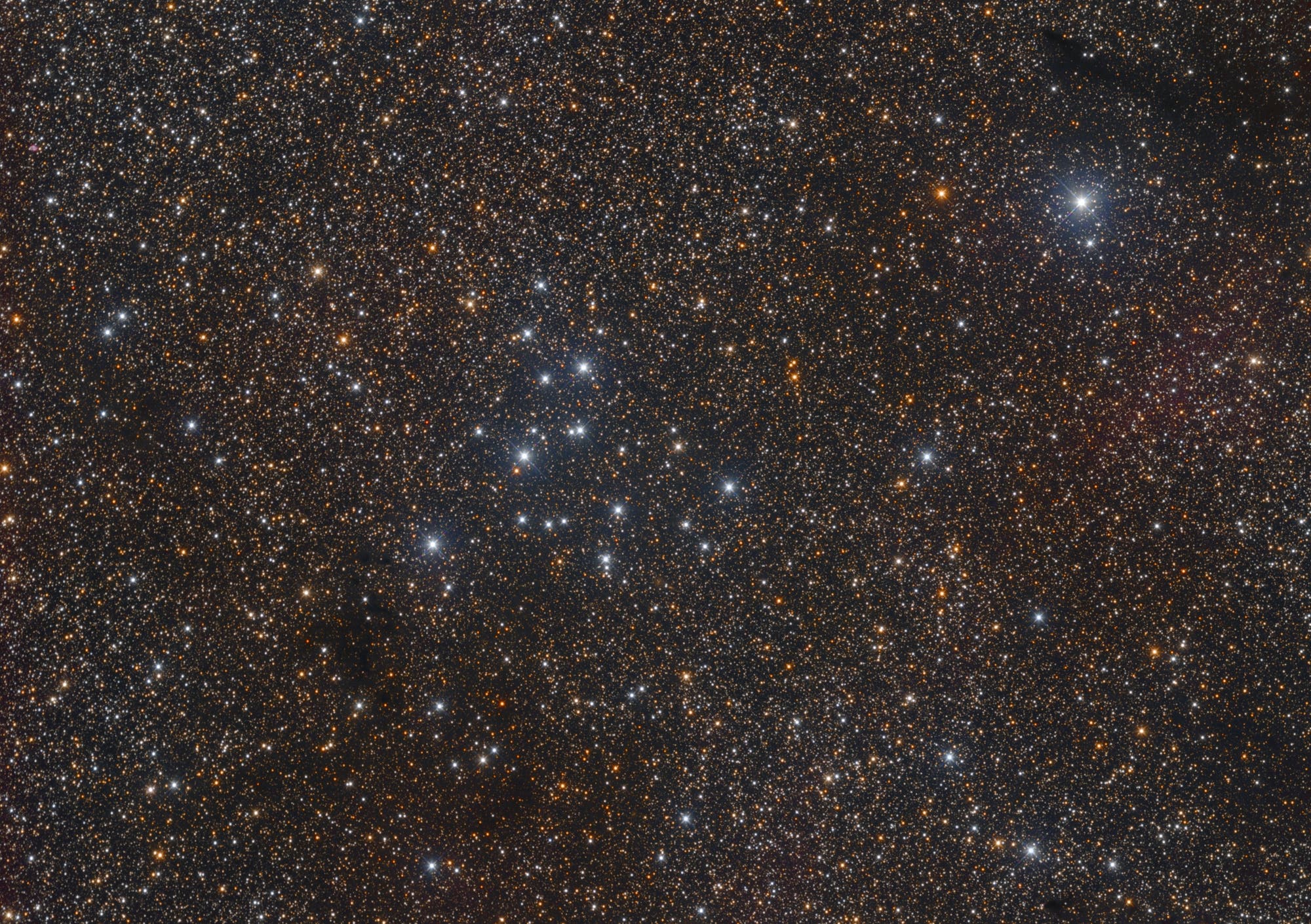 Messier 39 im staubigen Feld
