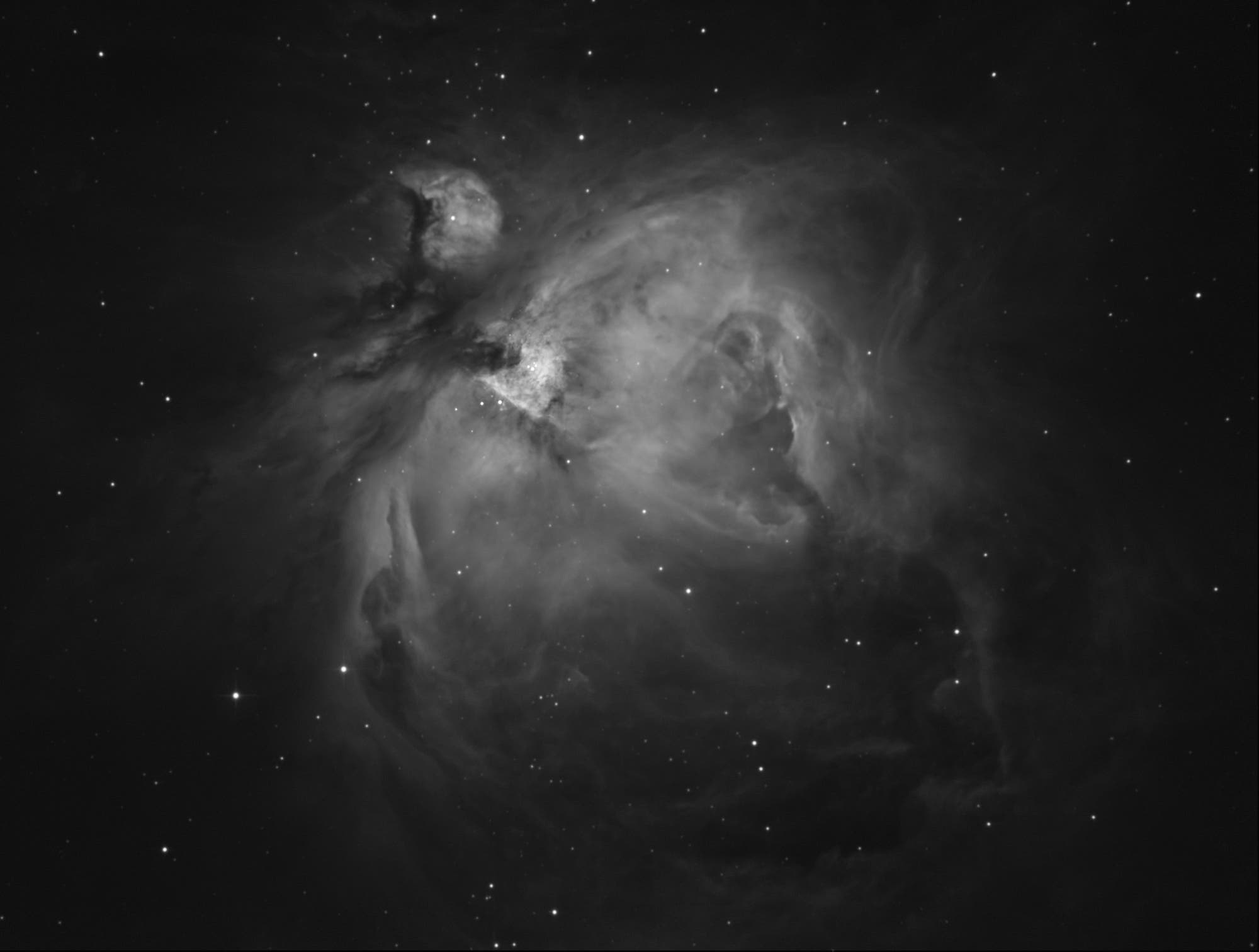 M 42 - Orionnebel in H-Alpha