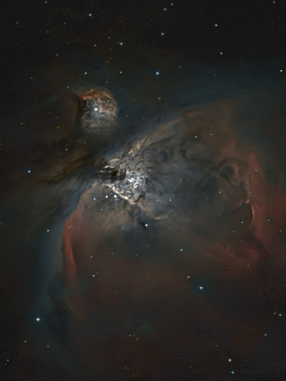Das Zentrum des Orionnebels