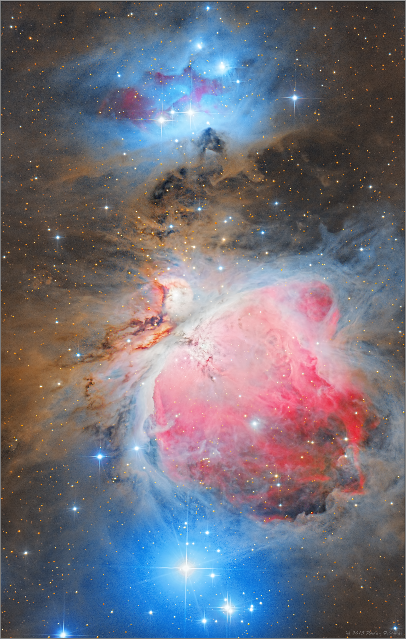 Orionnebel (Messier 42 /43 & NGC 1977)