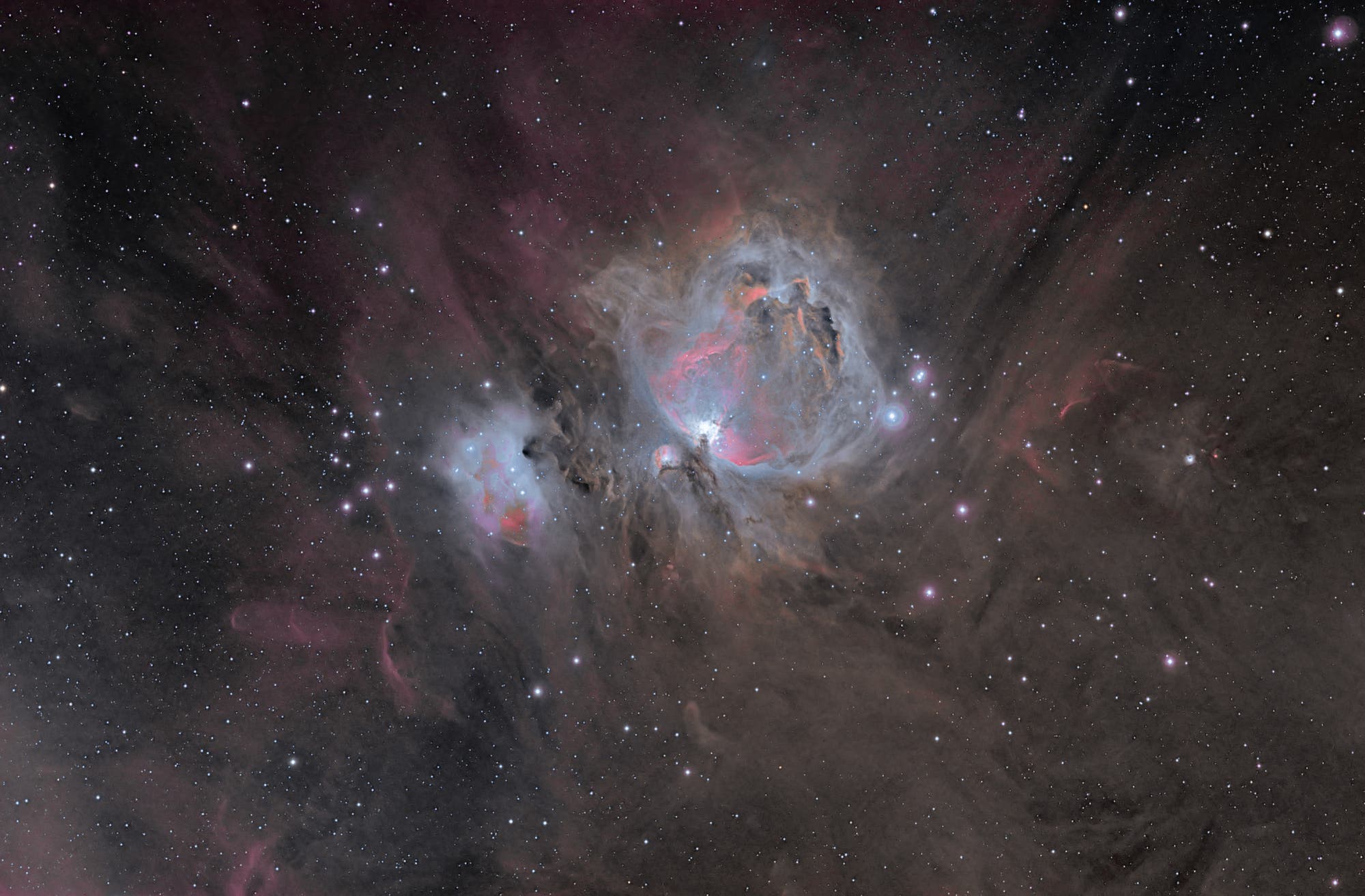 Großer Orionnebel Weitwinkel