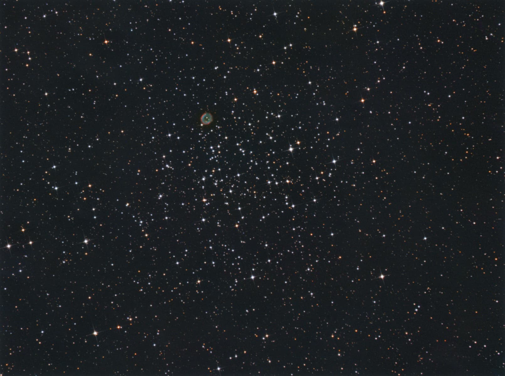 M 46 mit Planetarischem Nebel NGC 2438