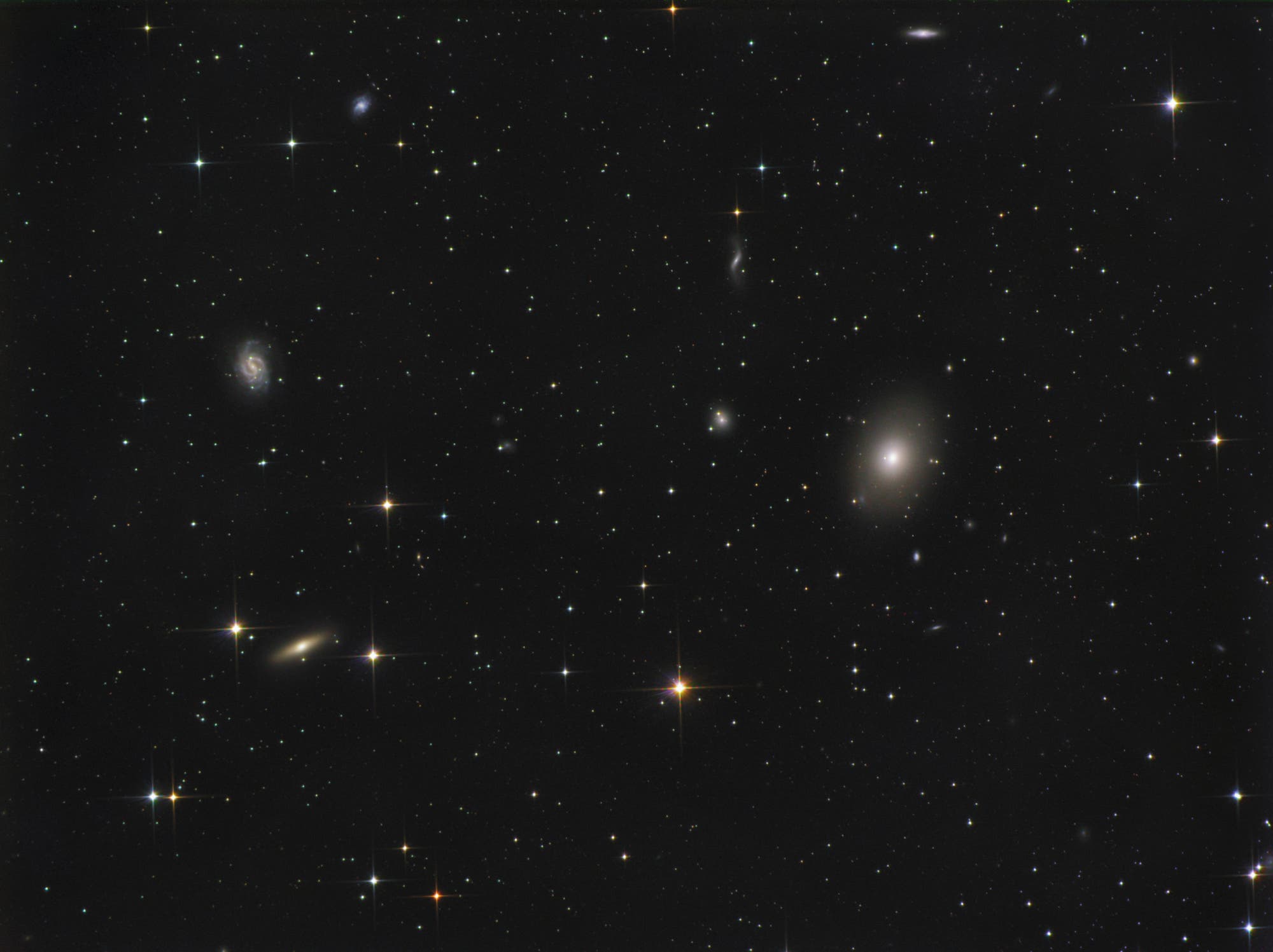 M 49, NGC 4526/4535