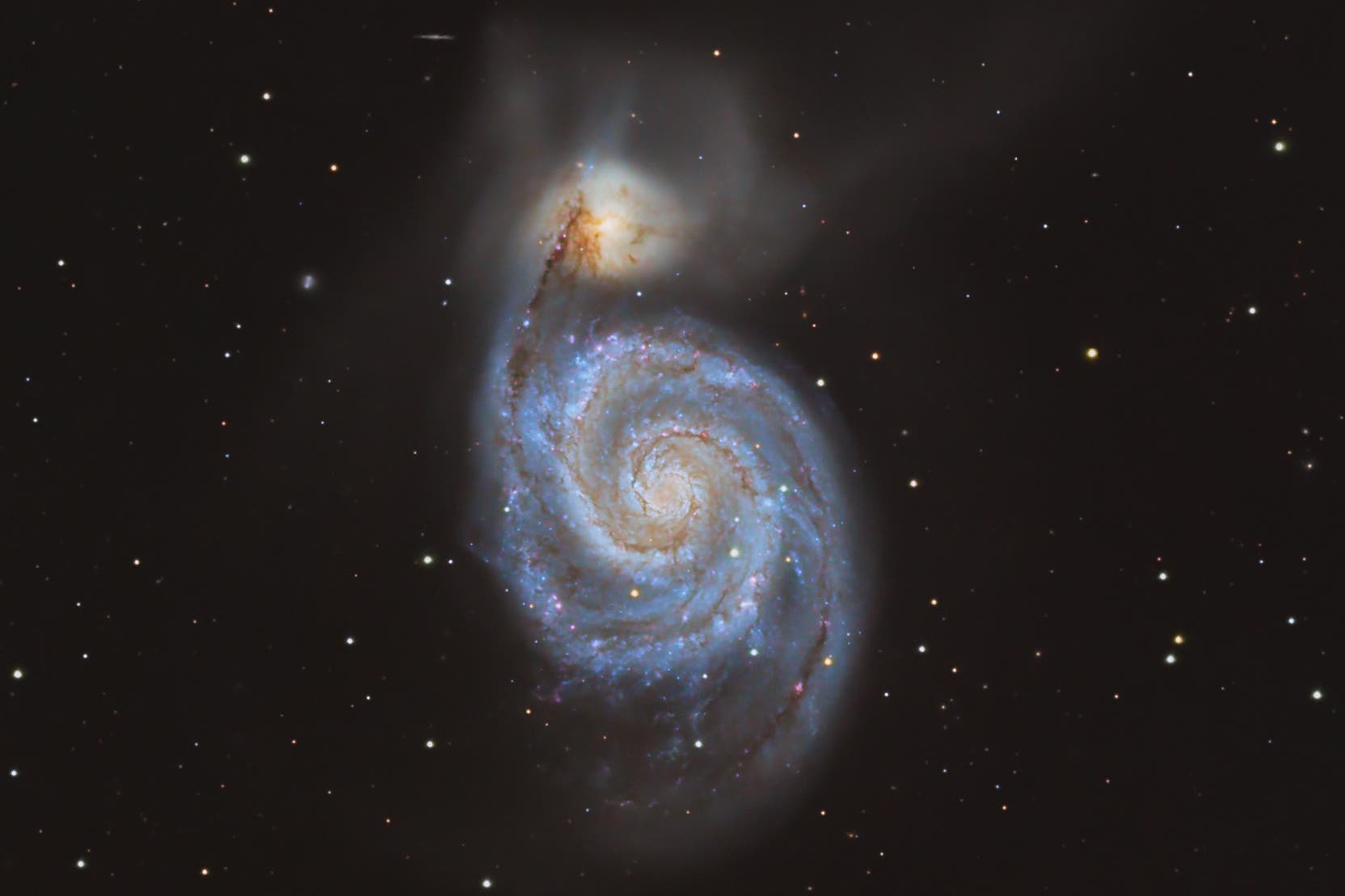 M 51 - Whirlpool-Galaxie