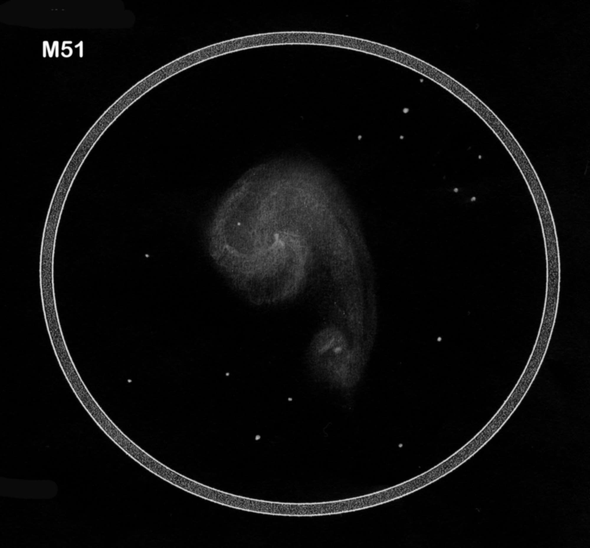 M51-Zeichnung