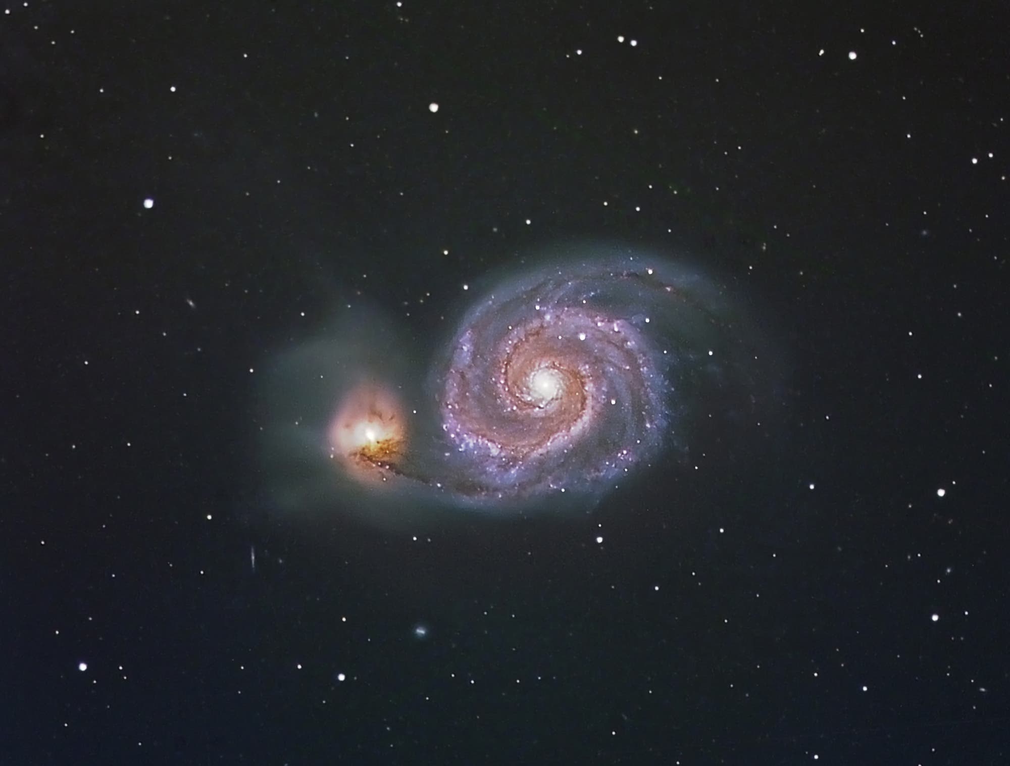 M 51 Whirlpoolgalaxie