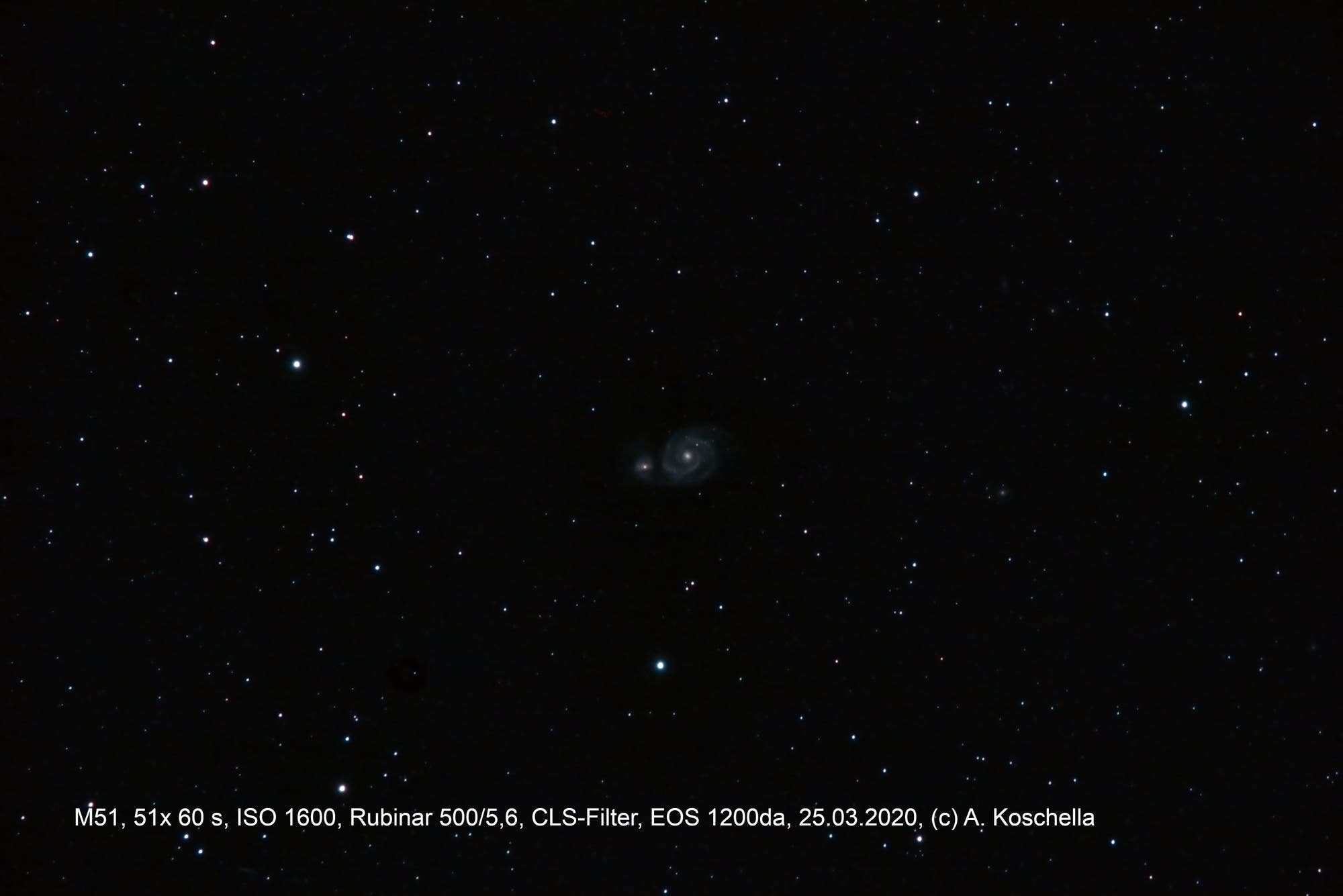 Strudelgalaxie Messier 51