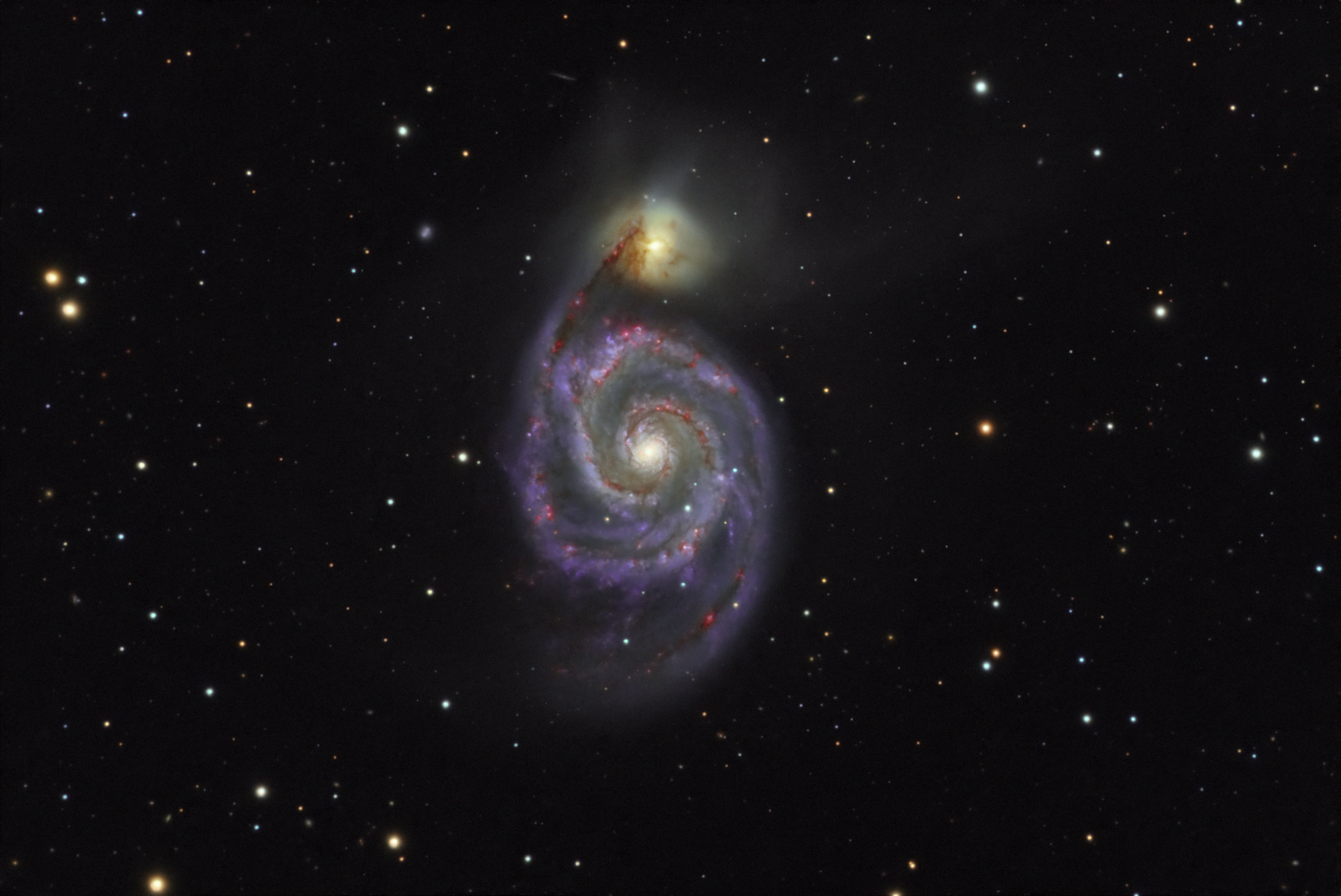 Messier 51 Whirpool galaxy