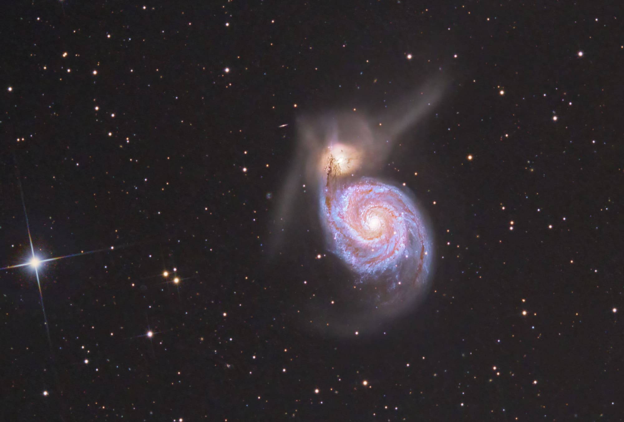 Messier 51 Whirlpoolgalaxie