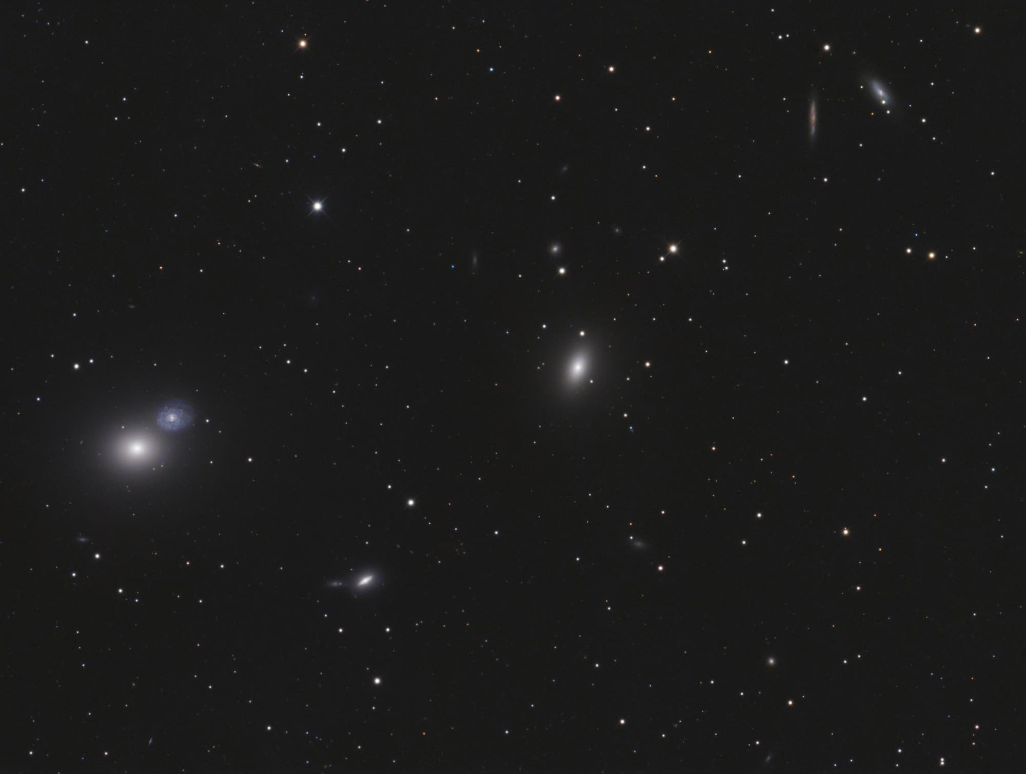 Messier 59 und Messier 60