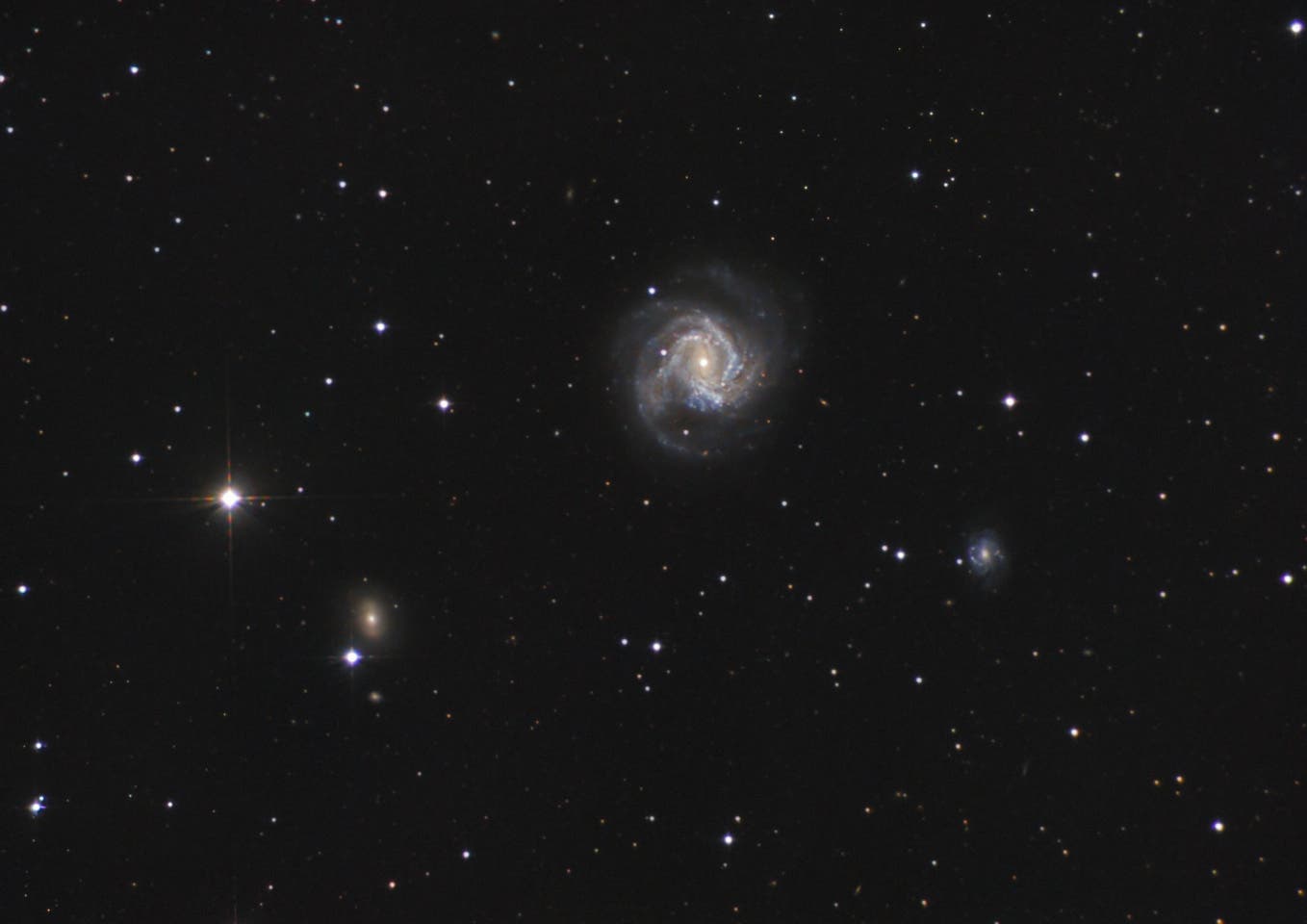 Messier 61, Galaxie in der Jungfrau