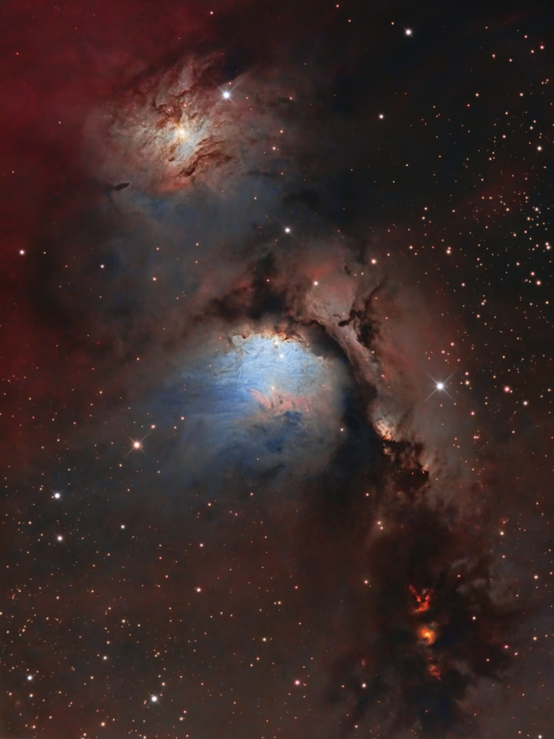 M78 (NGC 2068), ein prachtvoller Reflexionsnebel