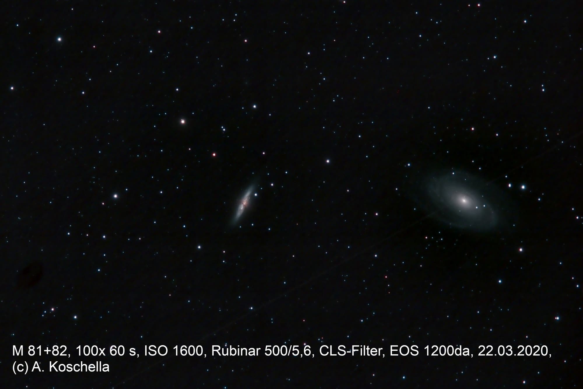 Messier 82 und Messier 82
