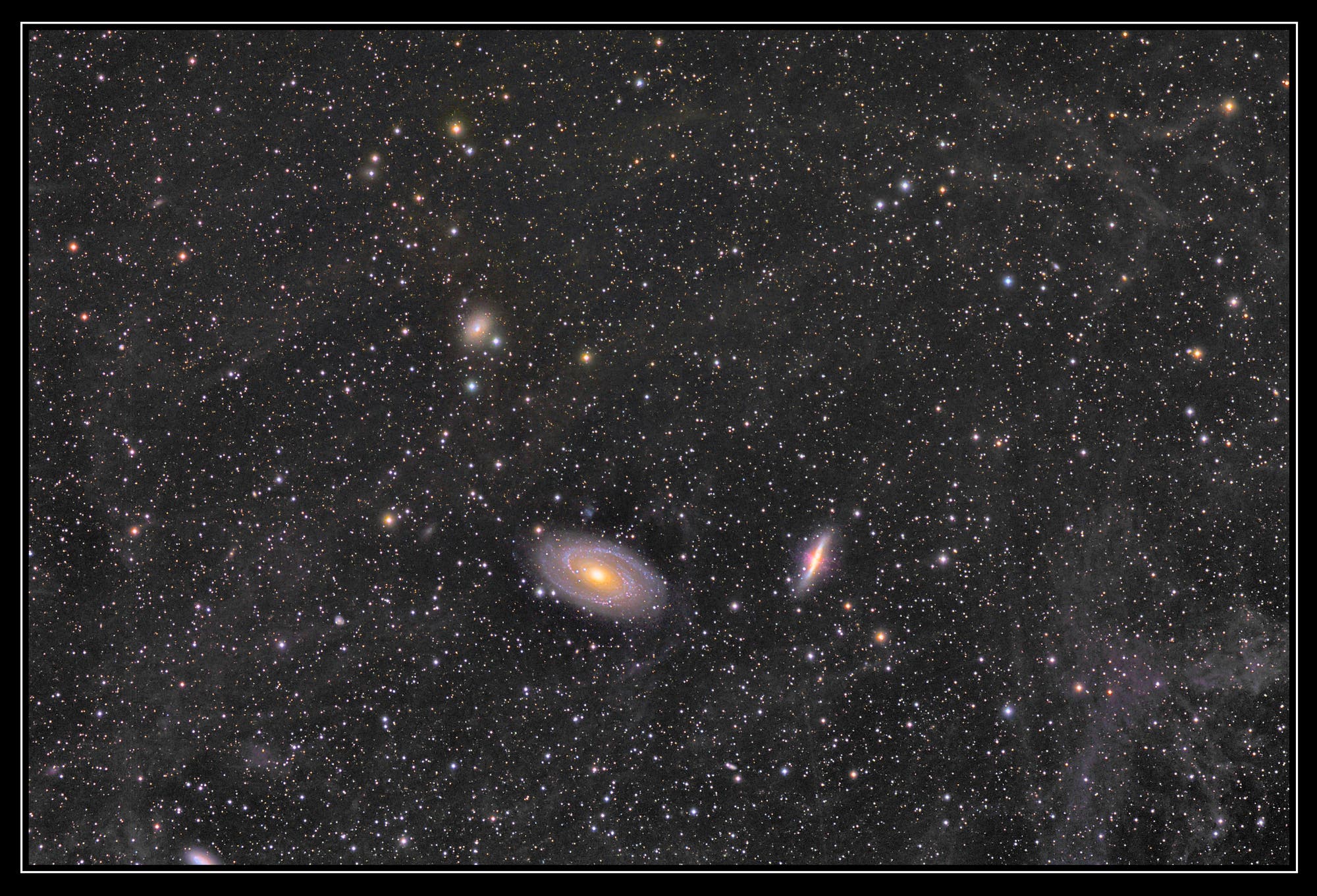 M 81/82 und der "Integrated Flux Nebula"
