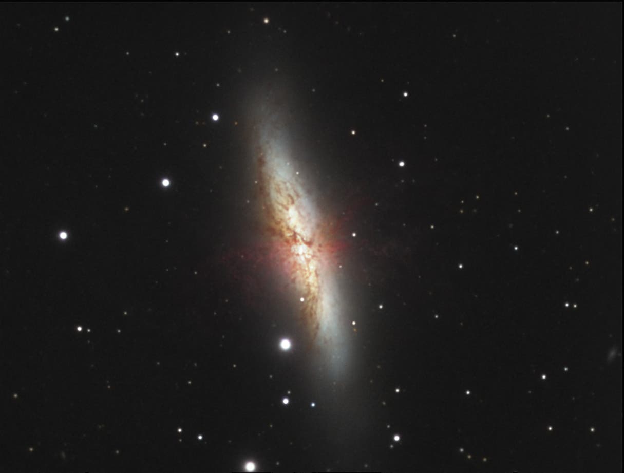 Messier 82 The Cigar galaxy