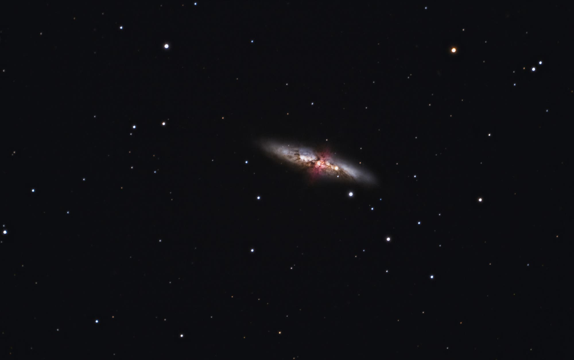 Messier 82 mit Supernova 2014J