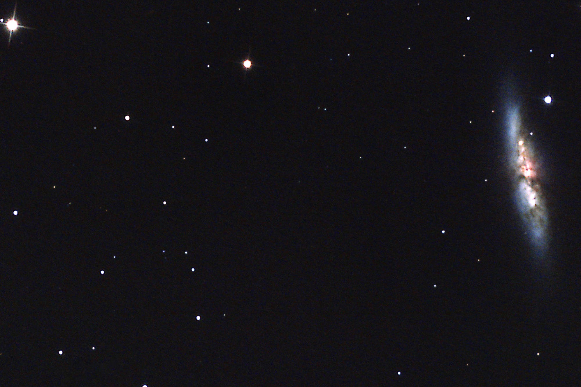 M82 mit SN2014J