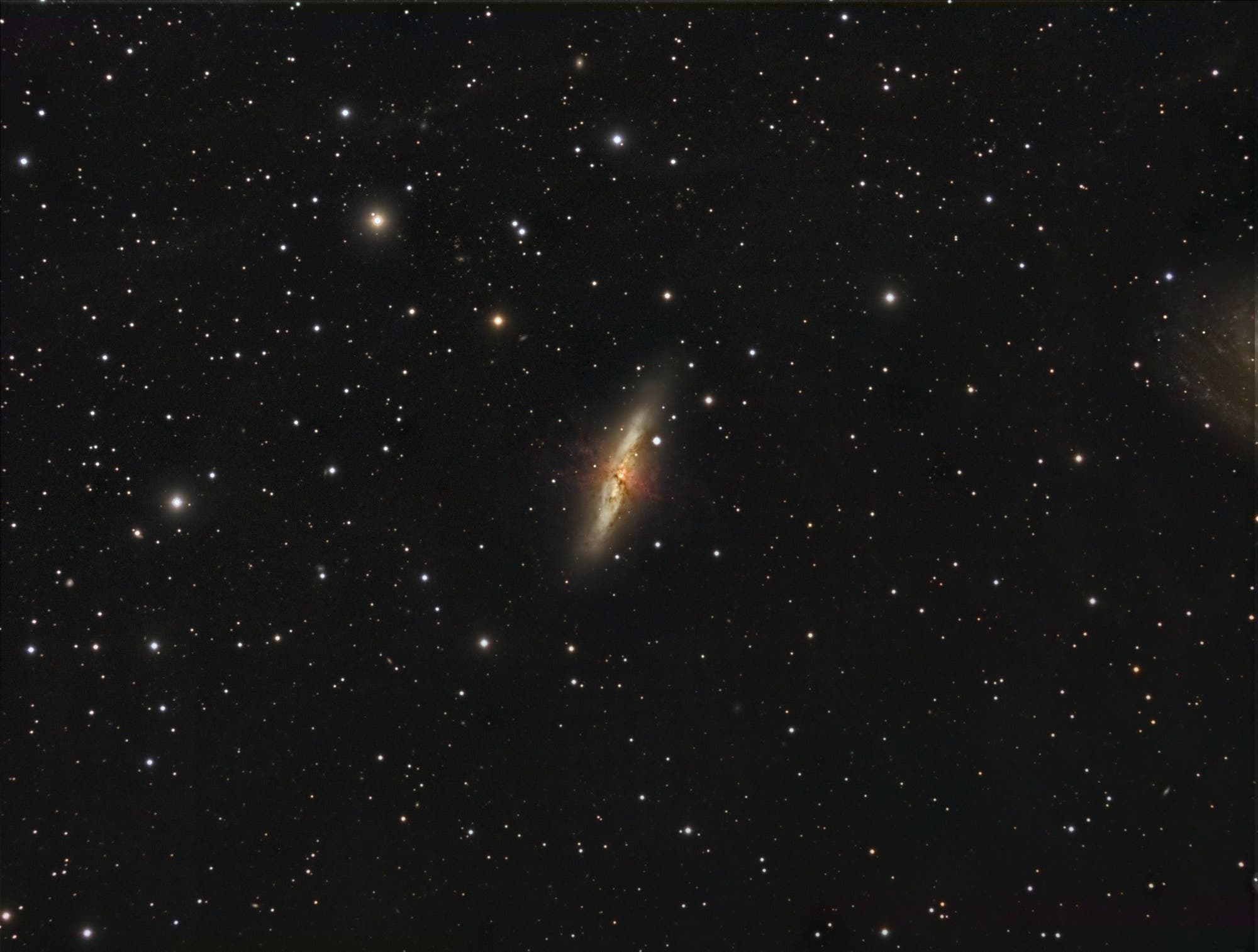 "Zigarrengalaxie" Messier 82