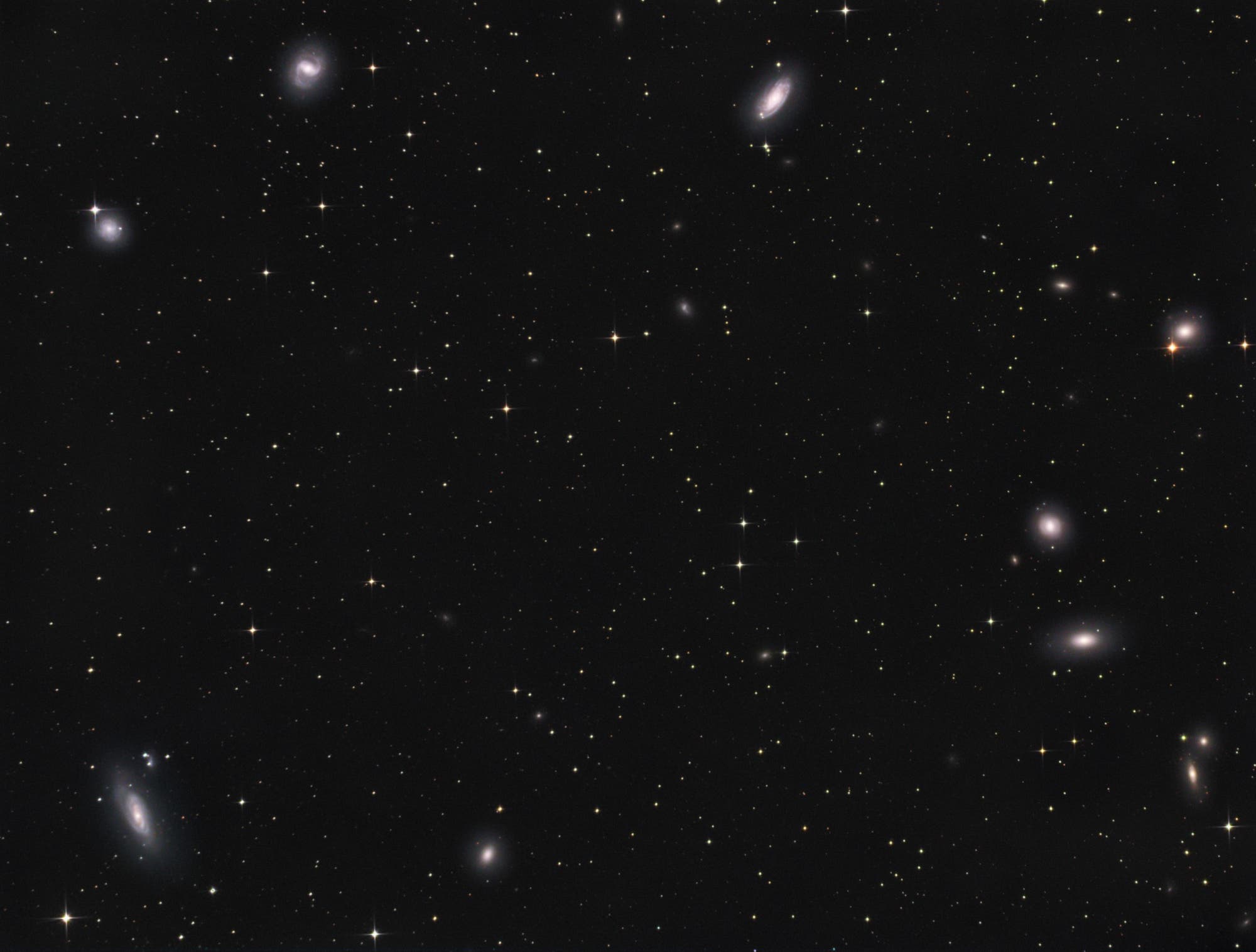 Messier 88, 90 und 91
