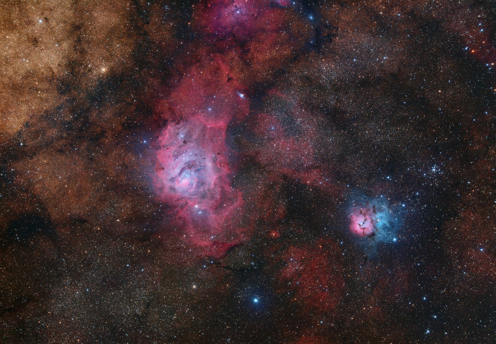Messier 8 & 20