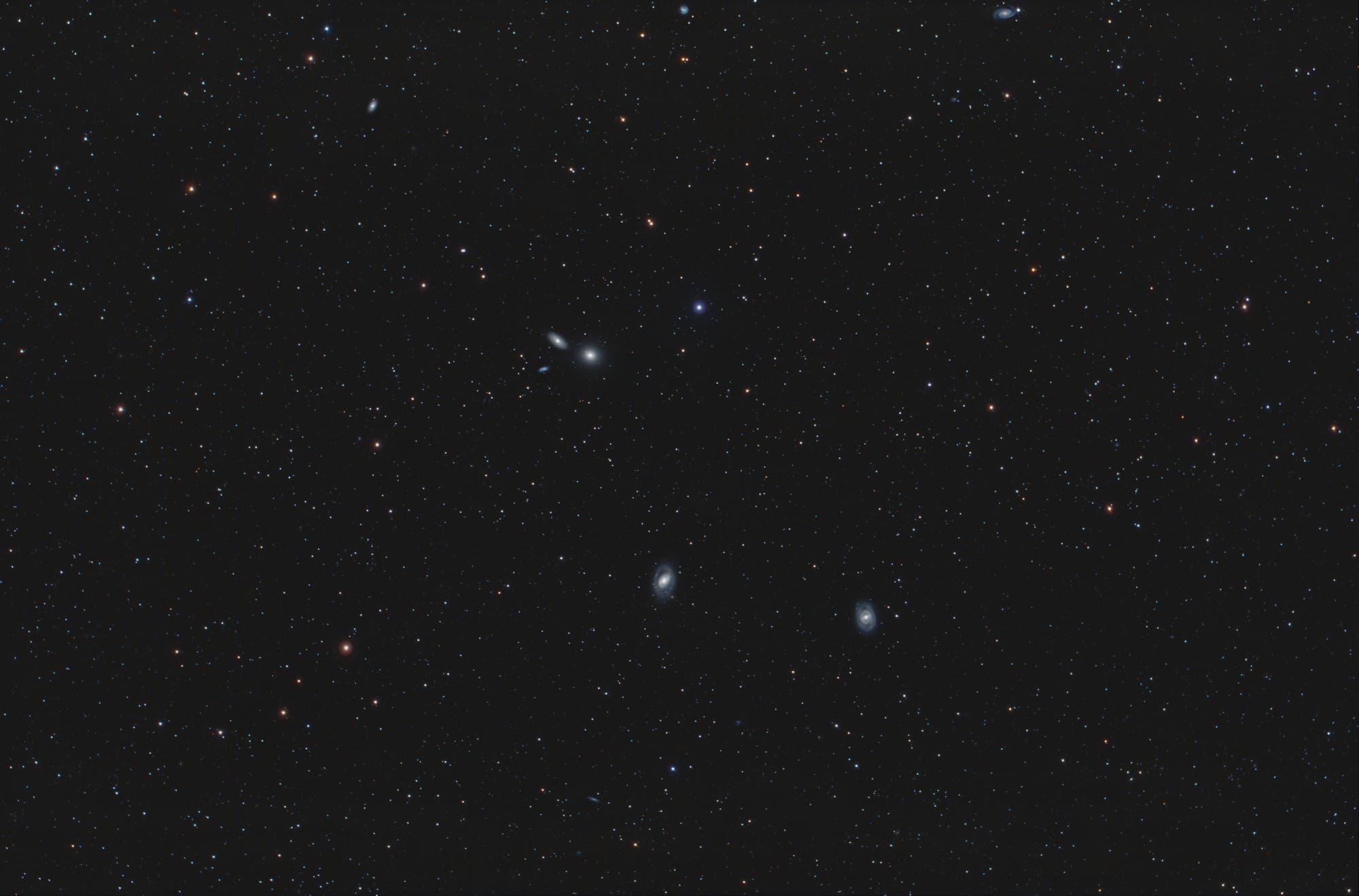 Messier 95, Messier 96 und Messier 105-Gruppe