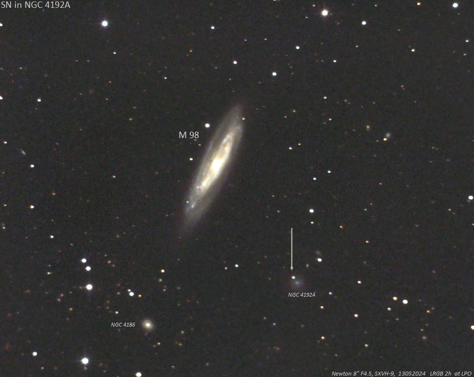 SN 2024exw in NGC 4192A