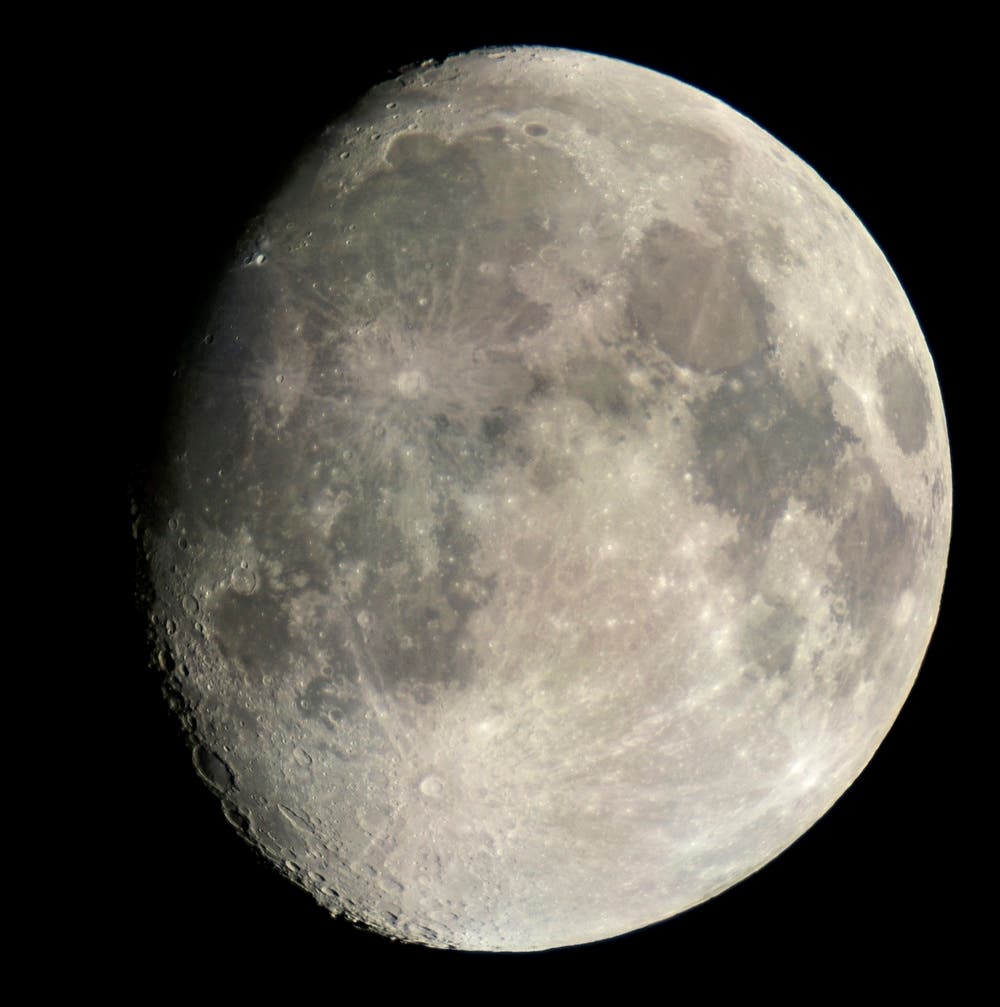 Mond am 12.10.2008