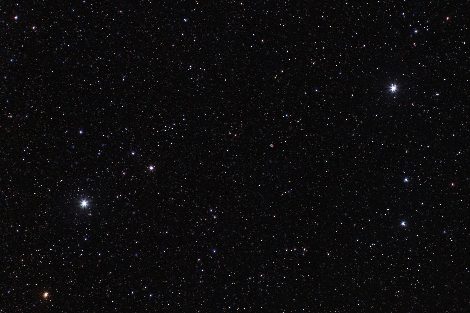 M 57 zwischen Sulafat und Sheliak