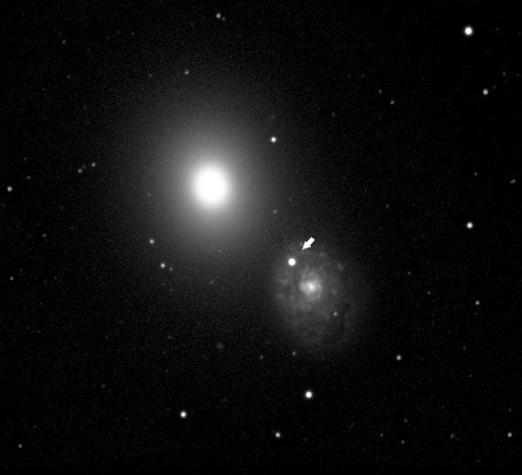 Supernova SN2022 hrs in Galaxie NGC 4647