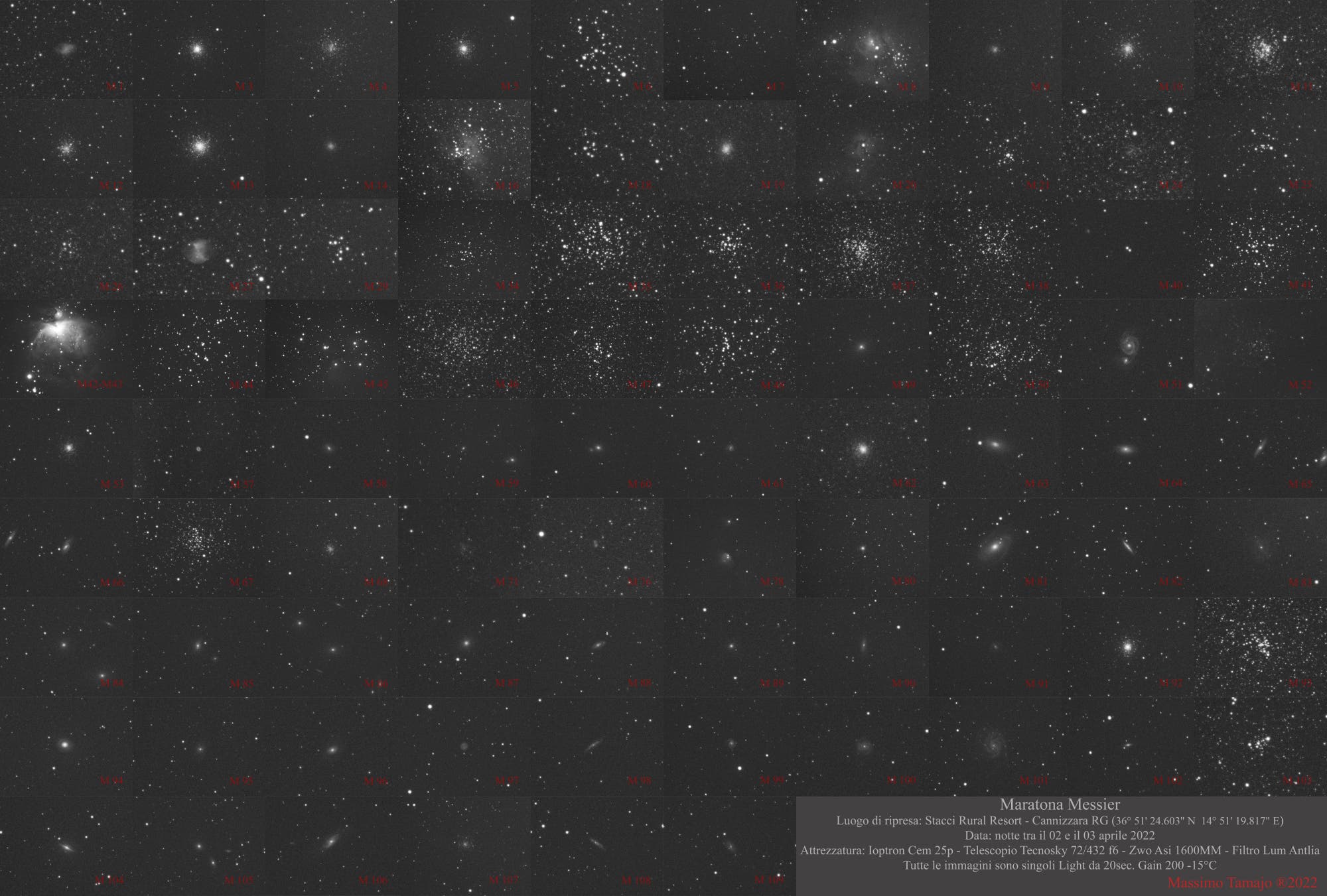 Messier Marathon - Spektrum der Wissenschaft
