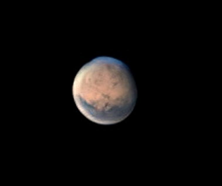 Mars am 8. November 2022
